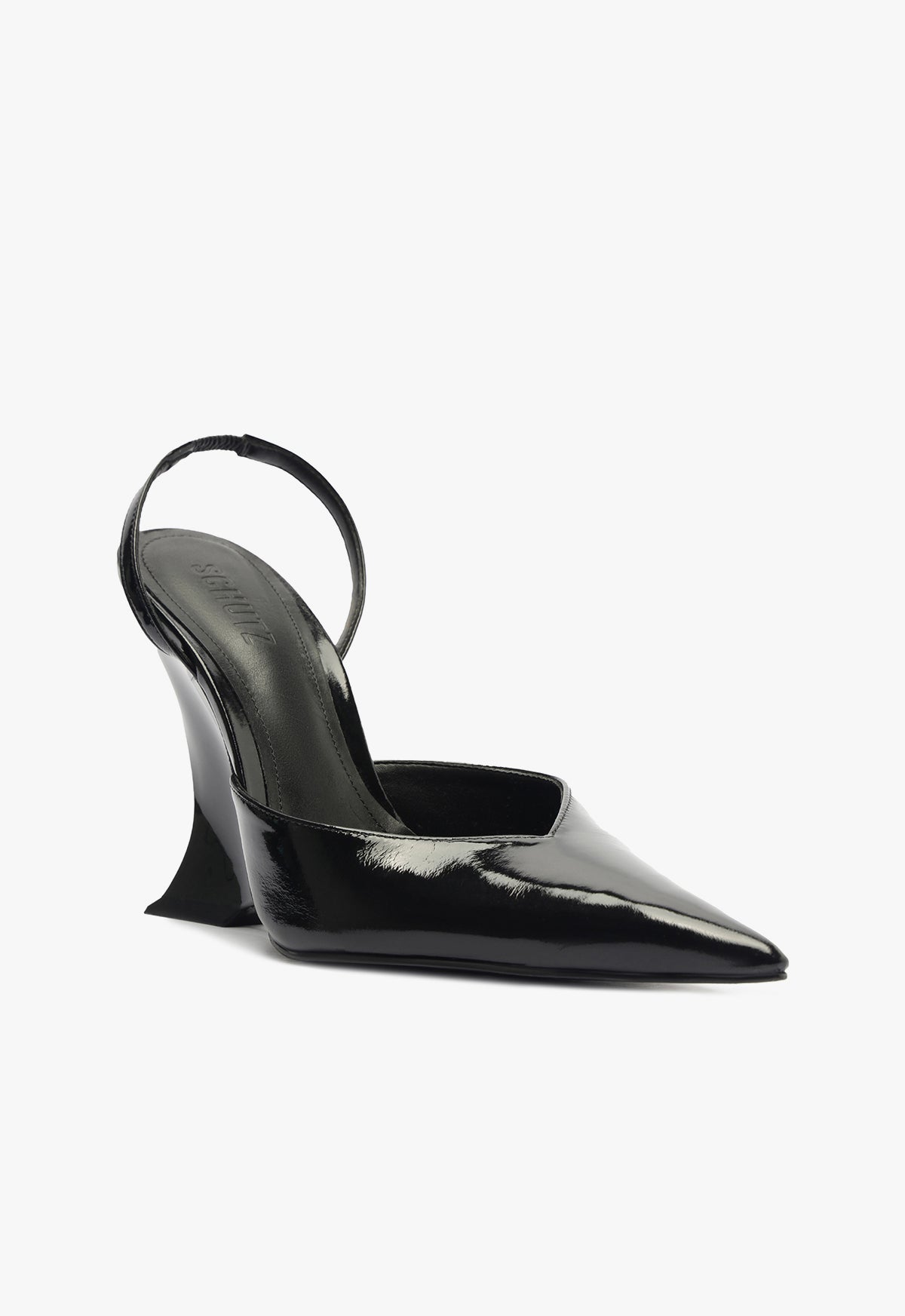 Siena Patent Leather Pump Women's High Heel Shoes - 3.5 Inch Heel Height, Style F24, SKU S2203000020001 | Perfect for Office, Parties & Formal Events