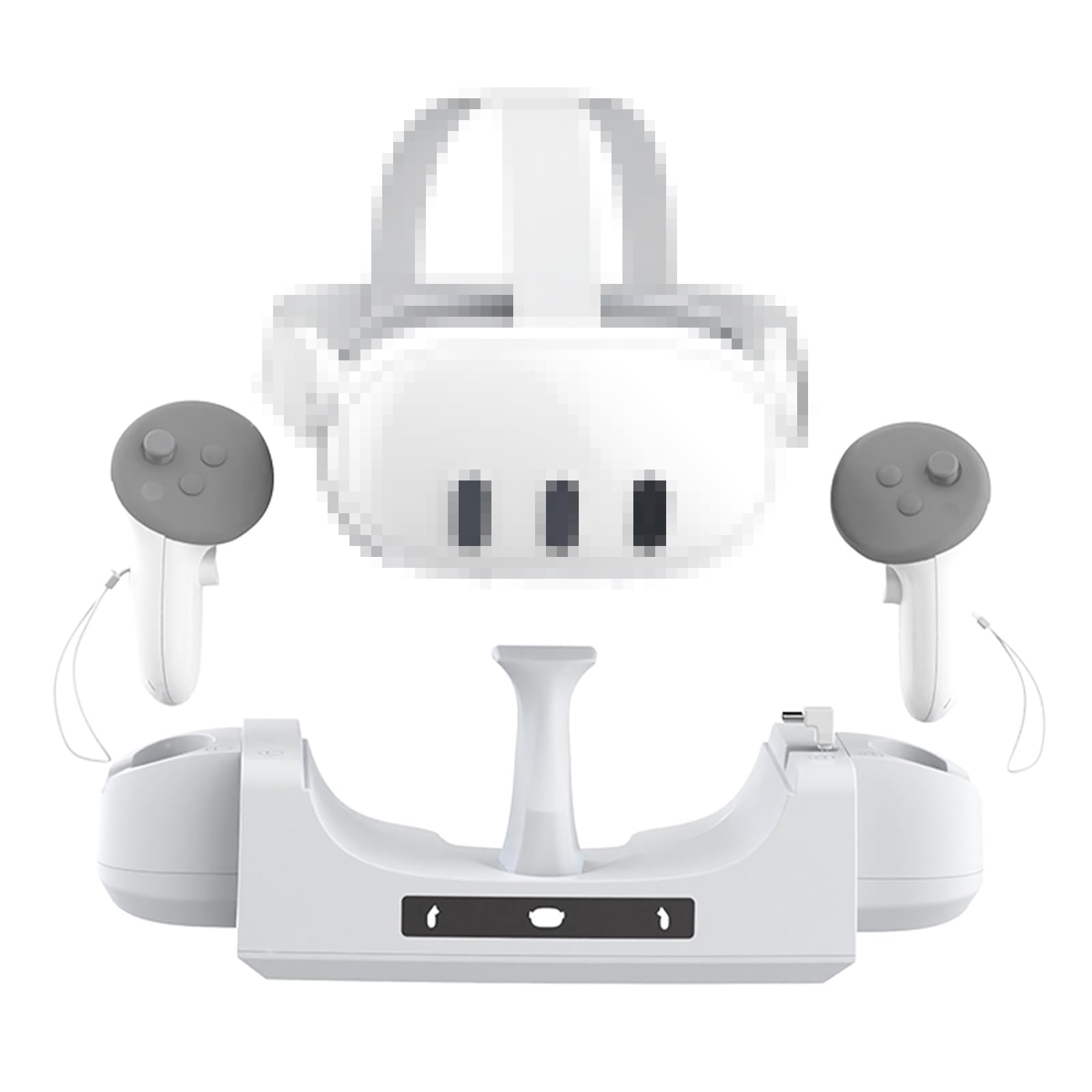 Docooler Charging Dock Stand for Meta Quest 3 VR Headset - Fast Charging Station with Stable Base - Perfect for Gaming, Movies & Virtual Reality Experiences
