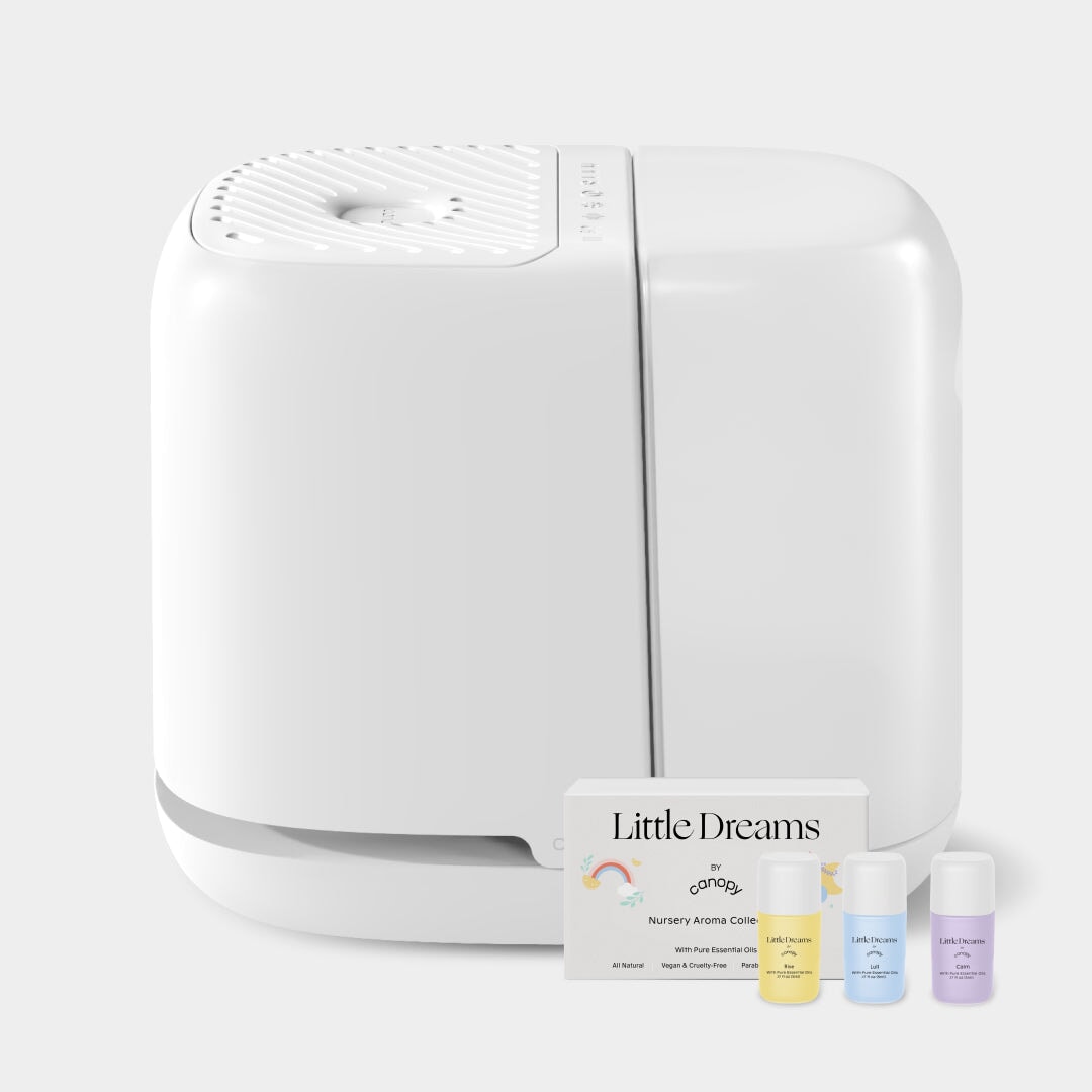 Best Nursery Humidifier 2.0 - Quiet Ultrasonic Cool Mist Humidifier for Baby Room with Night Light & Auto Shut-Off - Perfect for Nursery, Kids' Bedroom & Dry Climate Relief