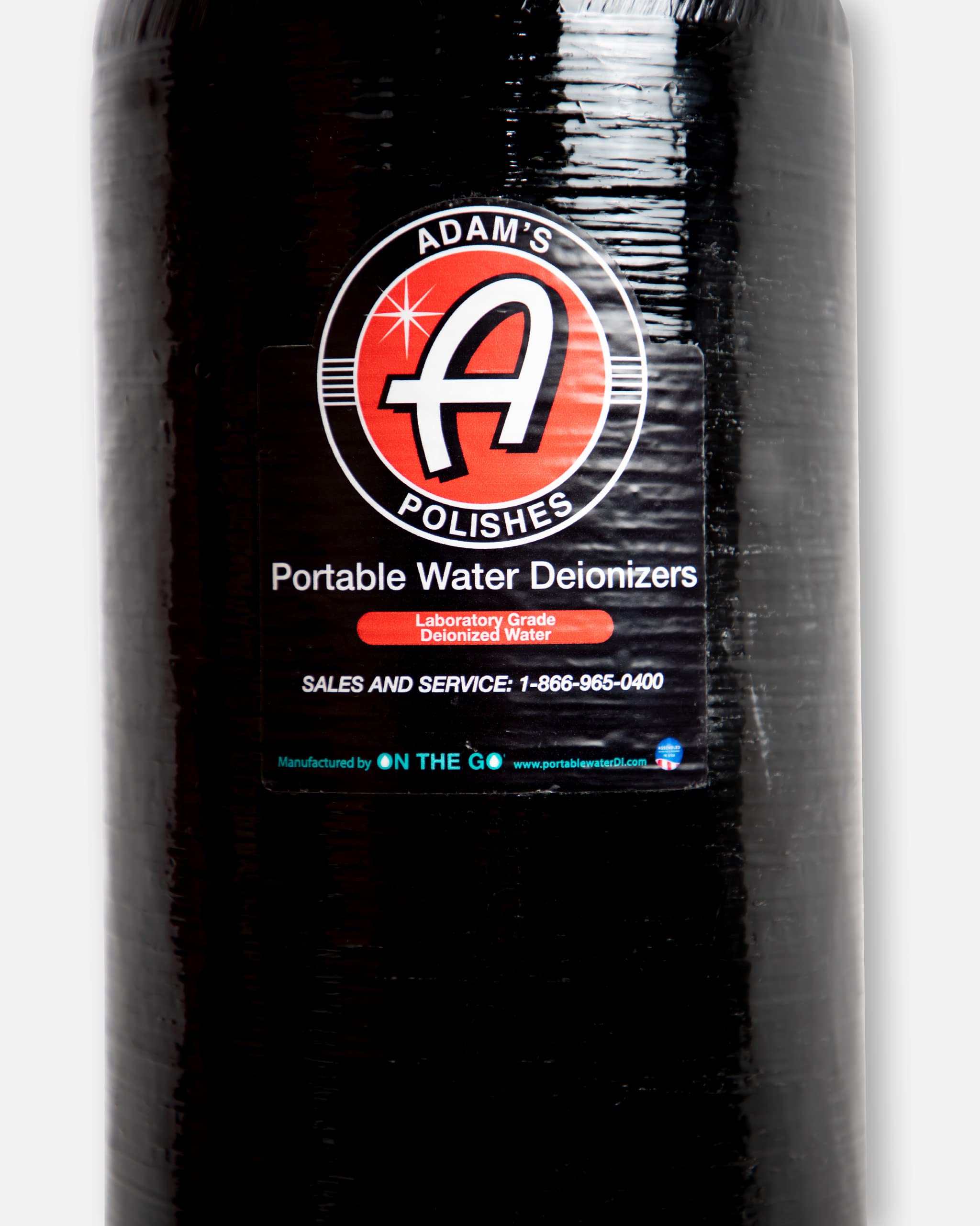 Adam's Polishes Portable Spotless Water Deionizer System - Eliminates Water Spots for Car Detailing, RV & Boat Washing - Easy Connect Garden Hose Attachment for Touchless Rinse (Pro Deionizer) - Perfect for Auto Detailing, RV Cleaning & Outdoor Water Spot Removal
