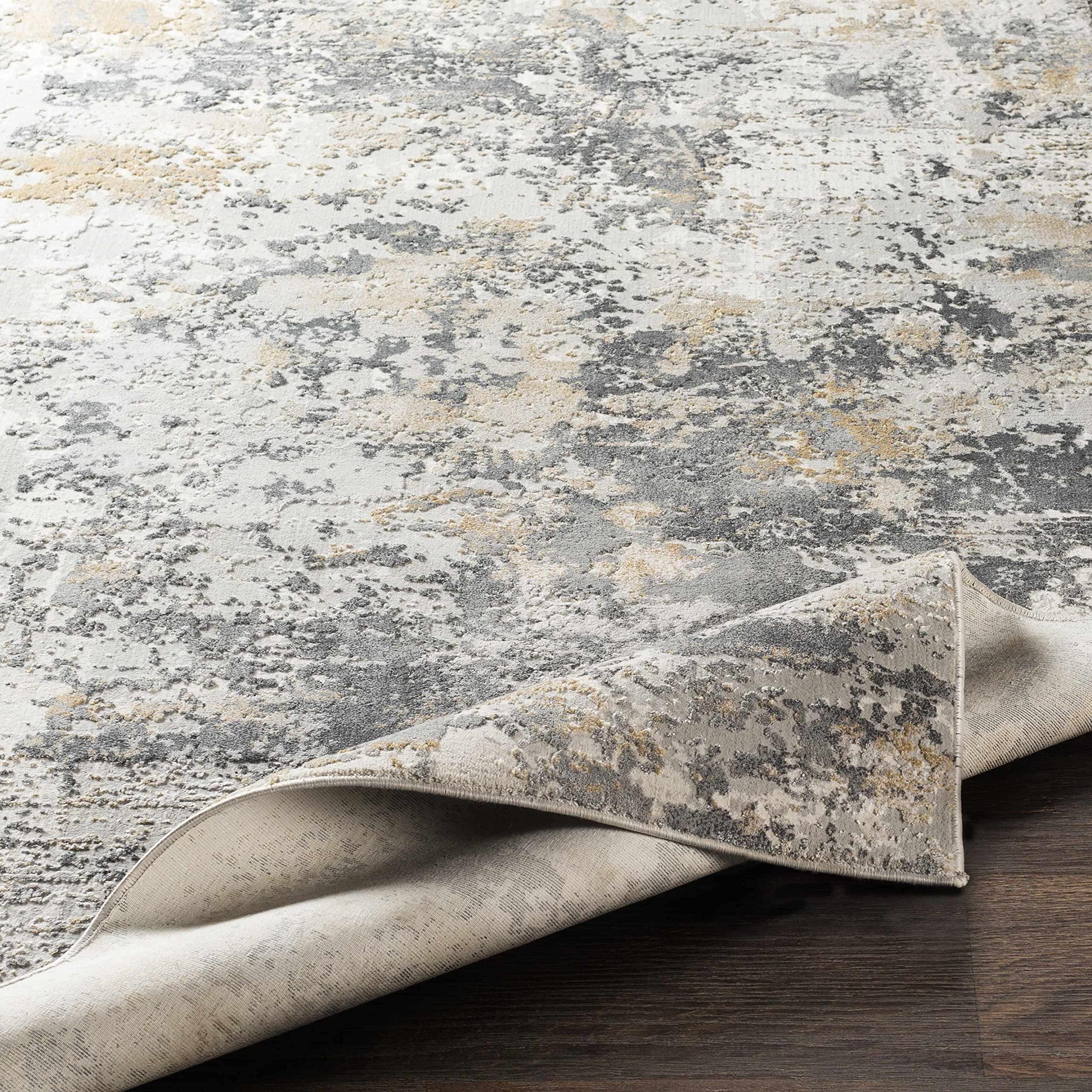Hauteloom Lenzburg Modern Gray Area Rug 5'3