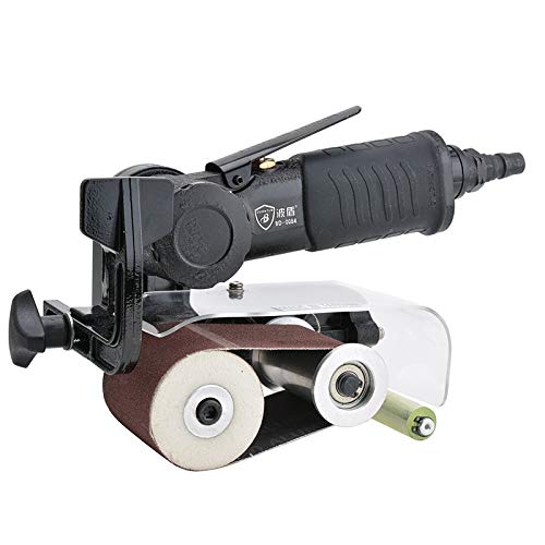 Portable Pneumatic Belt Sander Machine 60-260mm - Belt Sanding, Polishing & Drawing Tool for Metal, Wood & DIY Projects - Workshop, Garage & Home Improvement Use
