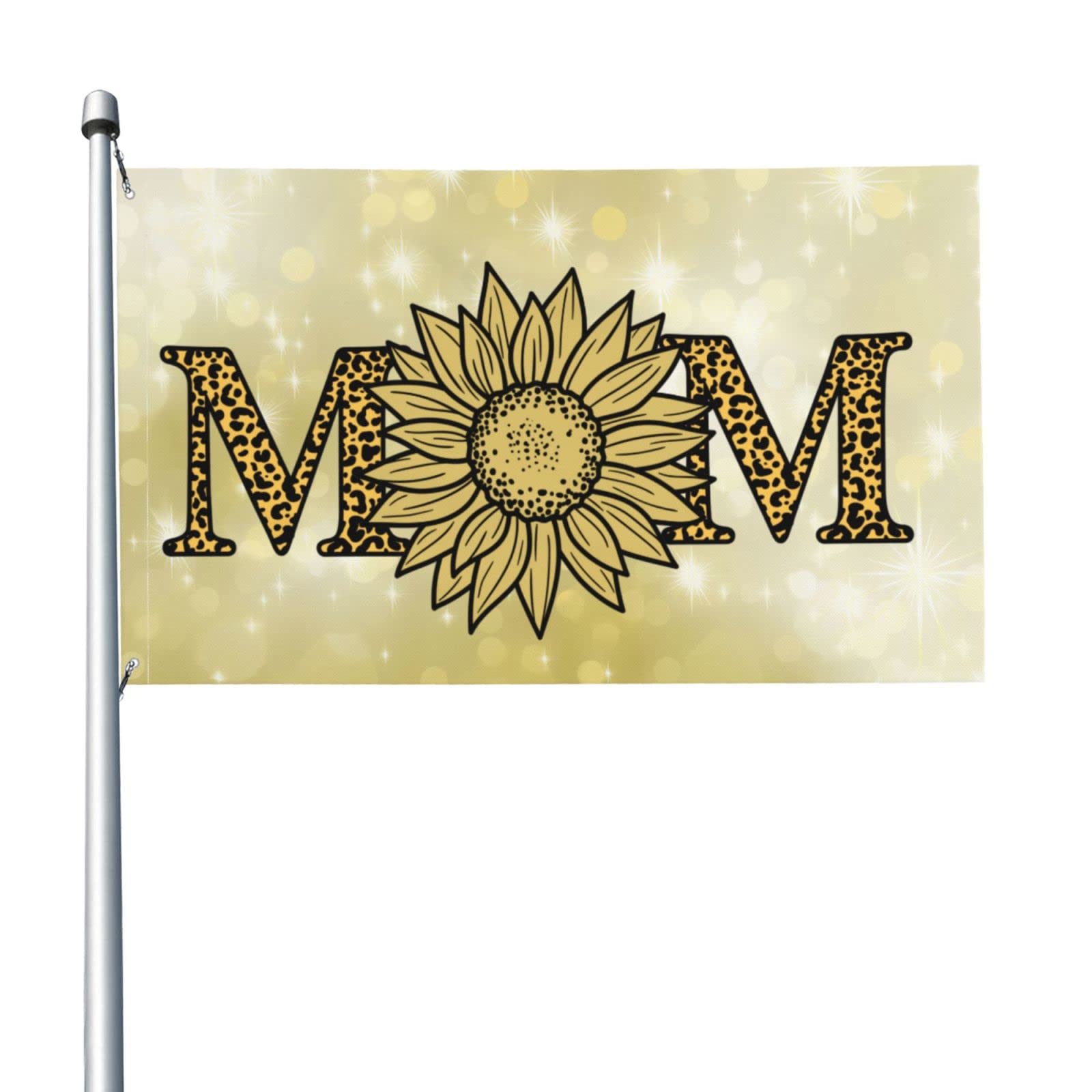 Best Mom Ever Happy Mother's Day Garden Flag 3x5 Ft - Outdoor/Indoor Decorative Banner for Yard, Porch, Wall - Perfect Gift for Mom, Grandma on Mother's Day, Birthday, Anniversary