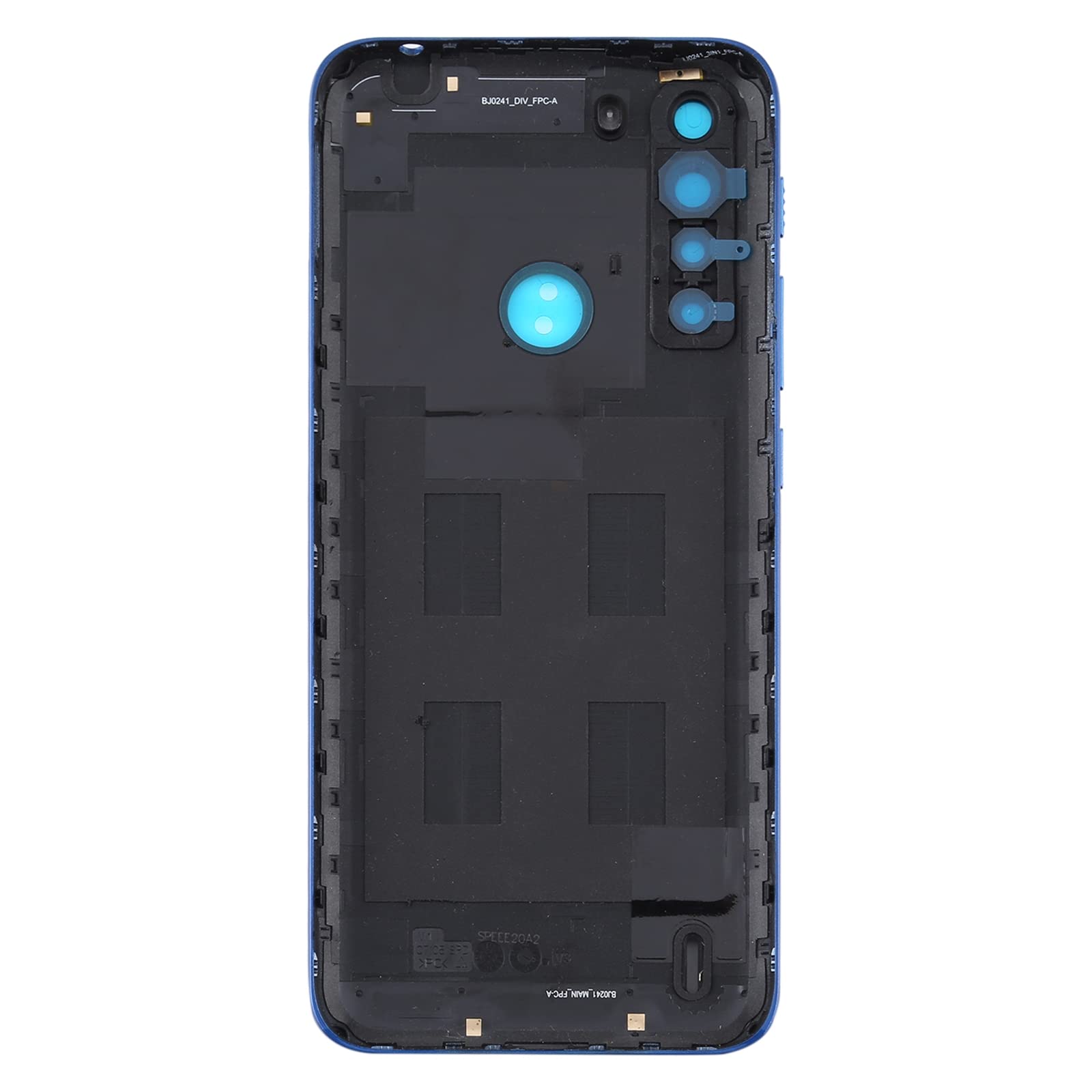 Original Battery Back Cover Replacement for Motorola One Fusion - Durable Phone Case with Precise Cutouts | Perfect for Everyday Protection & DIY Repair