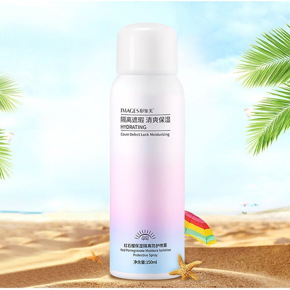 V7 Whitening Spray (150ml) - Enriched with 7 Vitamins & Waterproof Formula | Brightening Face & Body Mist for Daily Skincare & Makeup Setting