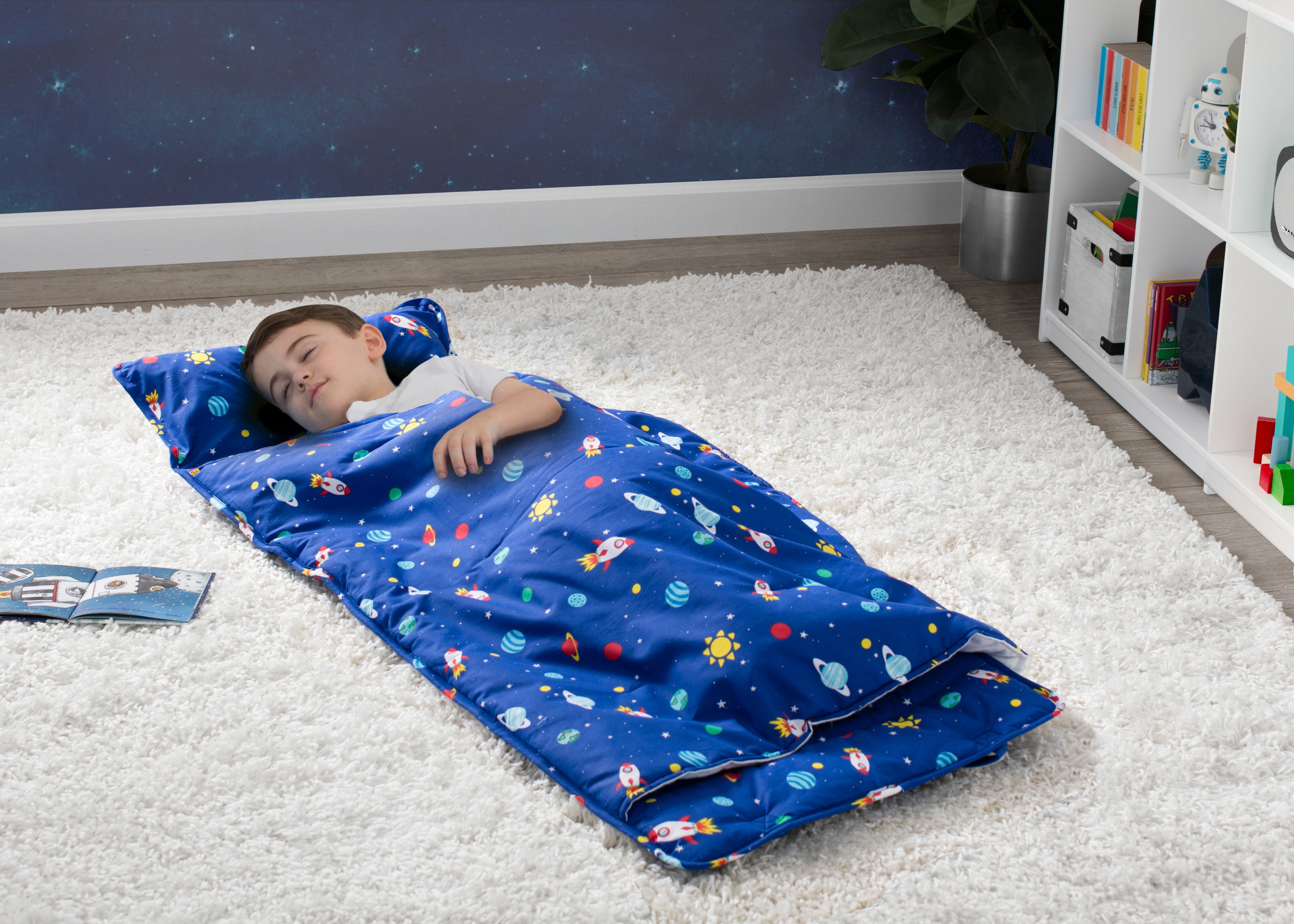 Personalized Nap Mat with Pillow & Blanket for Toddlers & Kids - Soft Portable Sleeping Mat for Daycare, Preschool & Travel