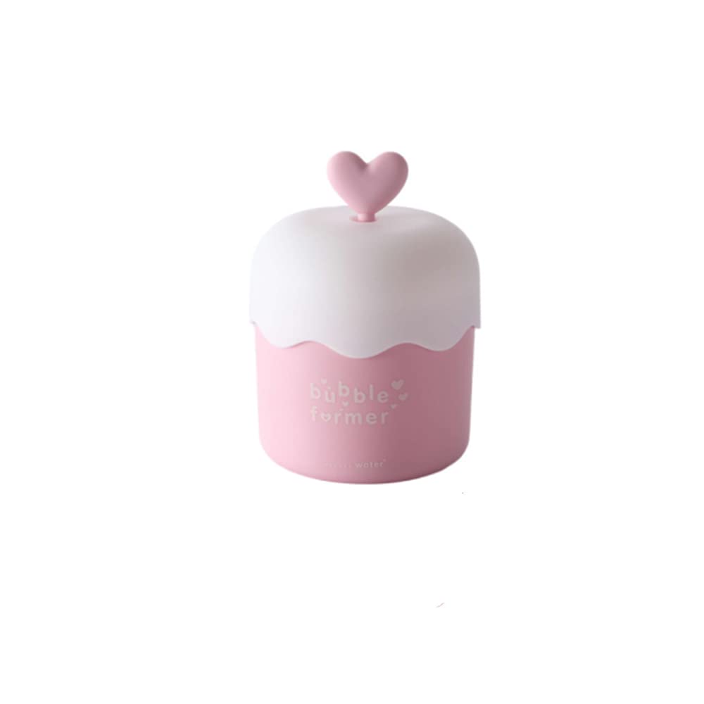 1pc Pink Facial Cleanser Foam Cup - Electric Bubble Maker for Deep Skin Cleansing & Care | Perfect for Daily Face Wash Routine & Travel Skincare