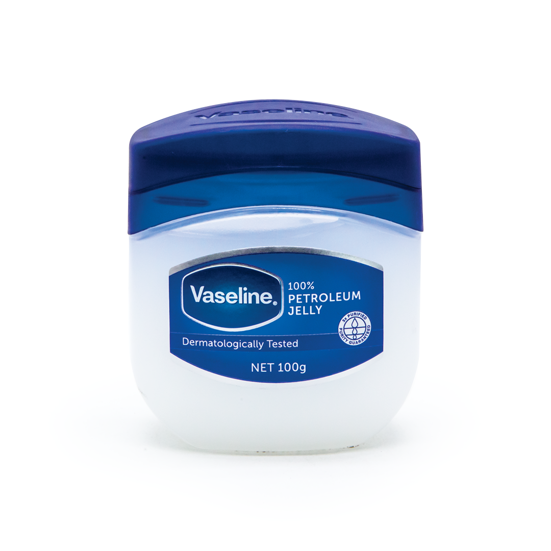Vaseline Petroleum Jelly Original 100g (3.5oz) Moisturizing Skin Care for Dry Skin, Lips & Hands – Ideal for Healing, Hydration & Daily Skincare Routine