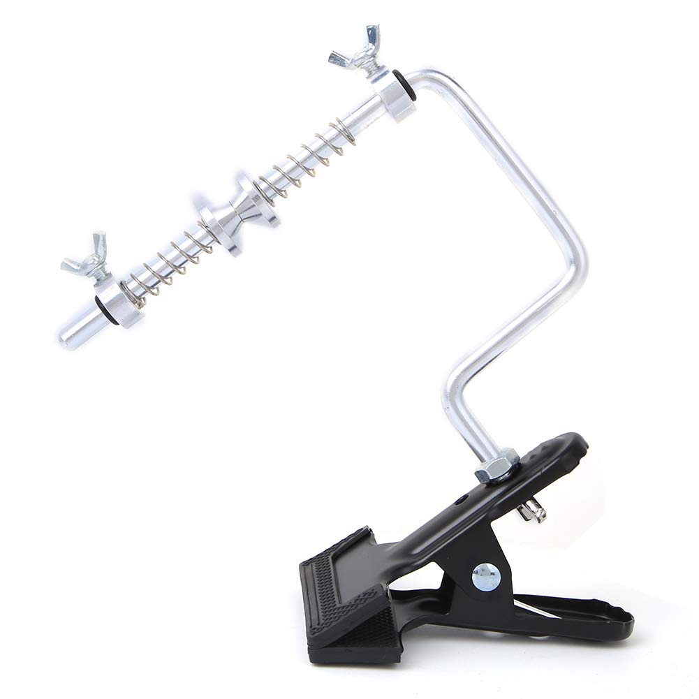 Efficient Multi-Rotation Spool Support Clamp Type Fishing Line Spooler - Professional Fishing Line Winder Tool for Easy Line Winding | Perfect for Freshwater & Saltwater Fishing, DIY Tackle Setup, and Spool Maintenance