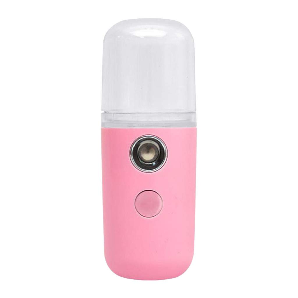 Portable Nano Facial Mister - USB Rechargeable Hydrating Face Sprayer for Skin Care, Makeup & Eyelash Extensions | Travel-Friendly Mini Water Mist Sprayer for Home, Office & Gym Use