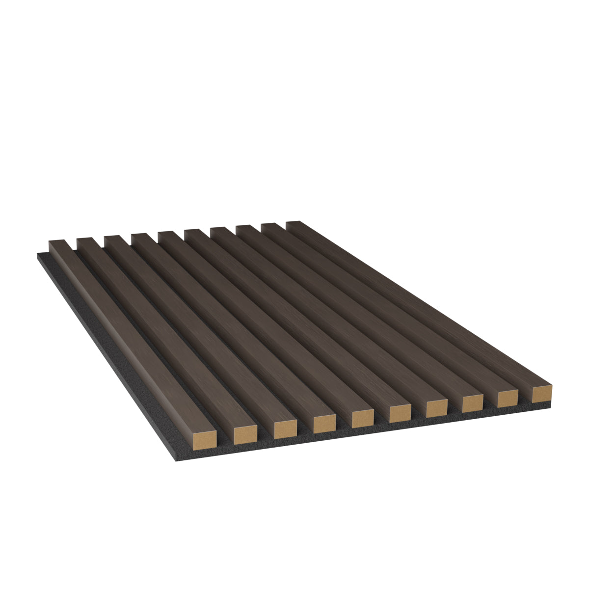 Premium Acoustic Slat Wood Wall Panels - Natural Sound Absorption for Home Theater & Office Decor