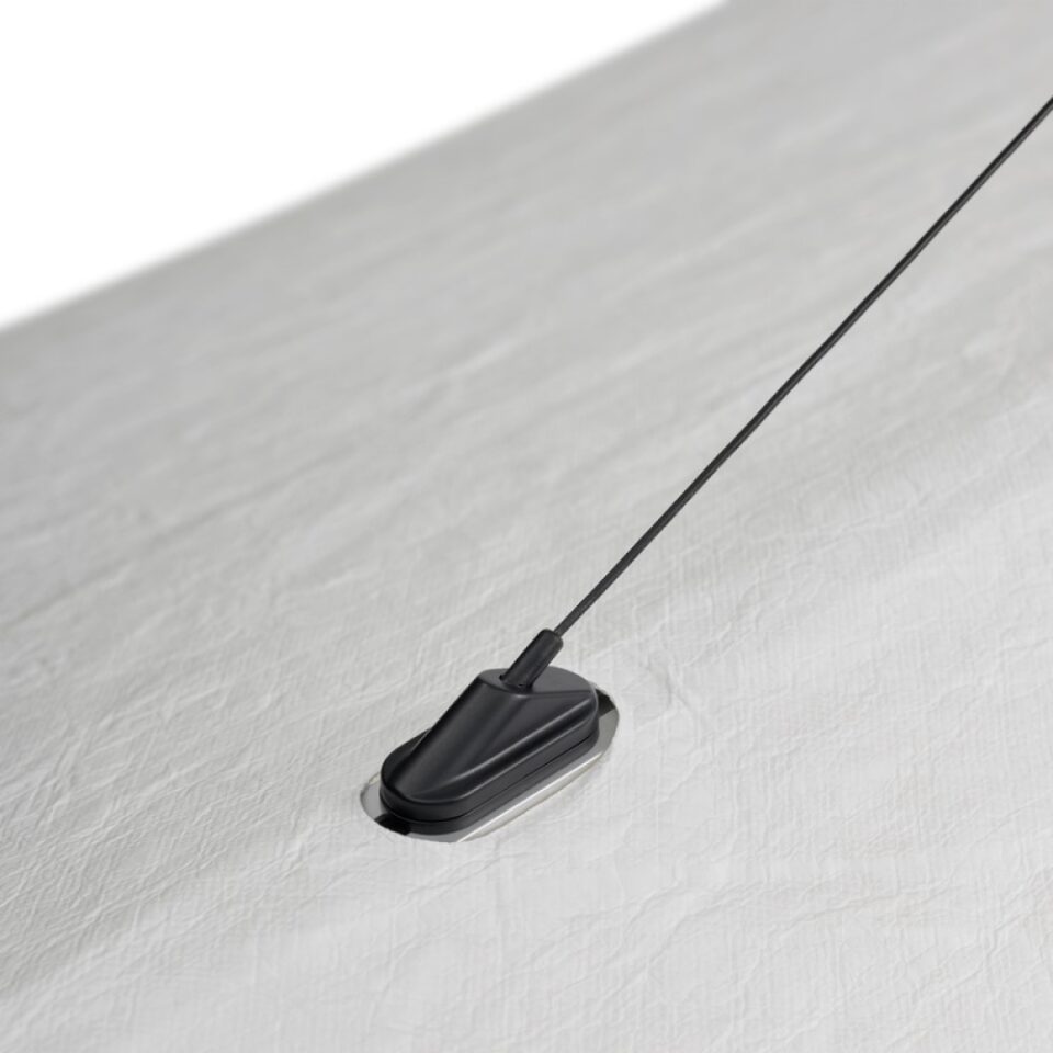 Modern Tense Pendant Lamp - Small 27.5 Inch (70cm) Diameter, Minimalist Ceiling Light Fixture for Dining Room, Kitchen Island or Bedroom Lighting