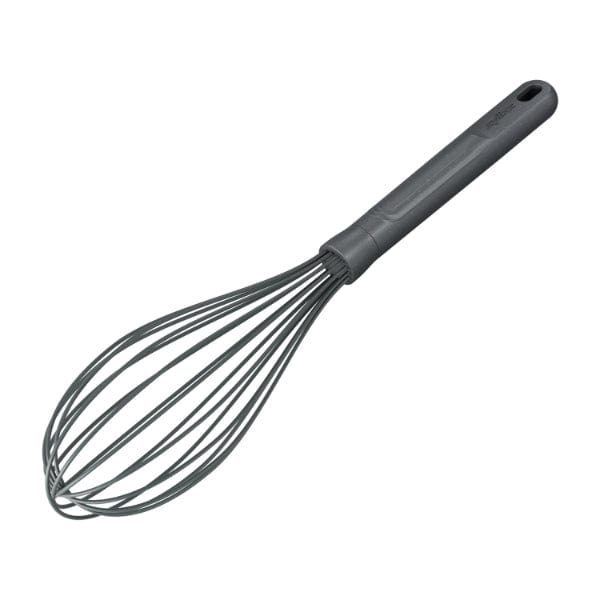 Zyliss Large Silicone Balloon Whisk - 12-Inch Stainless Steel Kitchen Whisk for Baking, Mixing & Whipping - Non-Slip Ergonomic Handle - Perfect for Cakes, Eggs, Cream & Batters