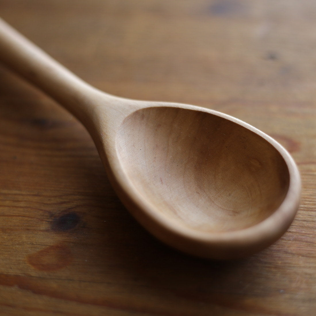 Handmade Wooden Spoon - Natural Kitchen Utensil for Cooking, Baking & Serving - Perfect for Home Chefs & Gourmet Cooking