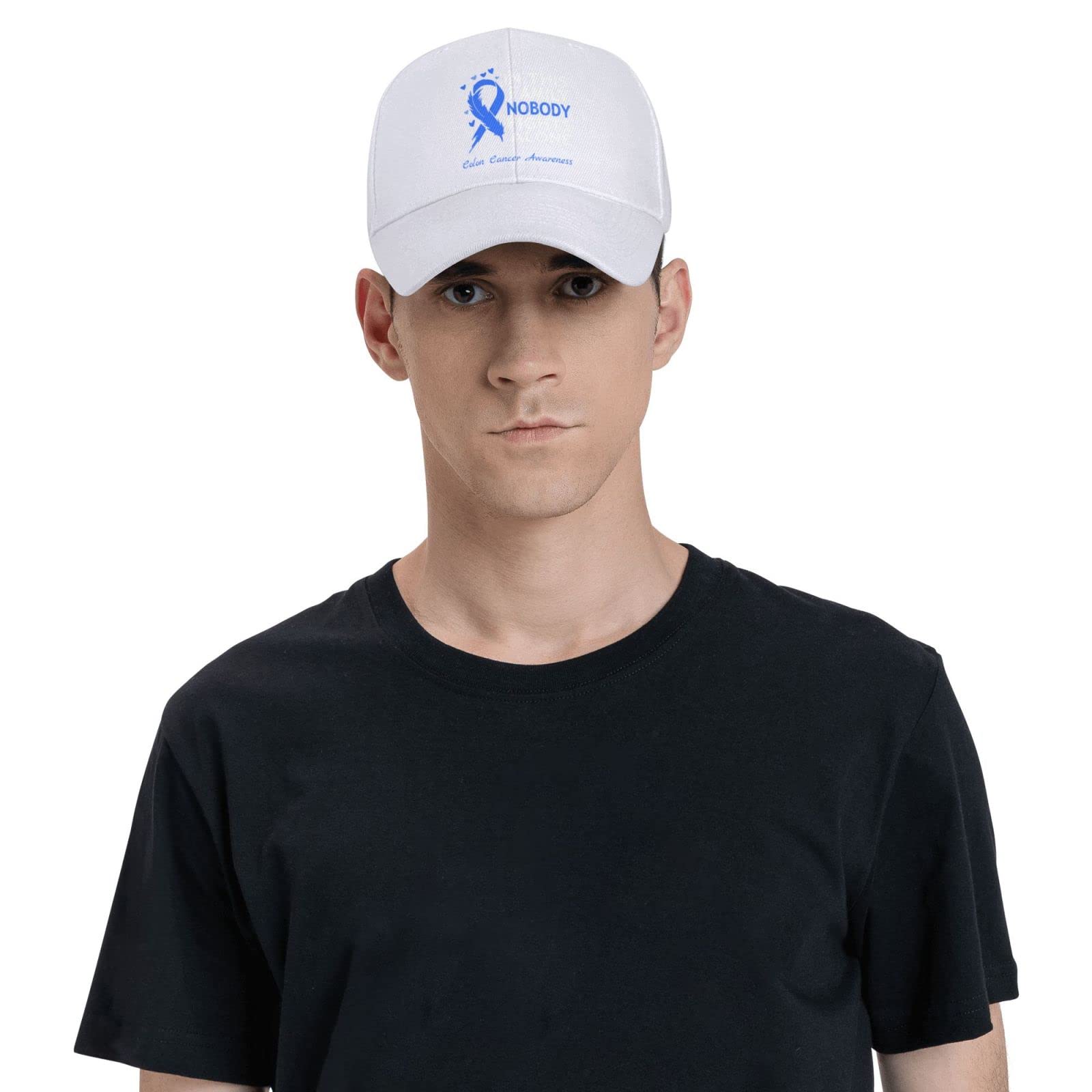 Fight Colon Cancer Together - Adjustable Baseball Cap for Men & Women - Support Awareness with This Stylish Dad Hat - Perfect for Walks, Sports & Everyday Wear