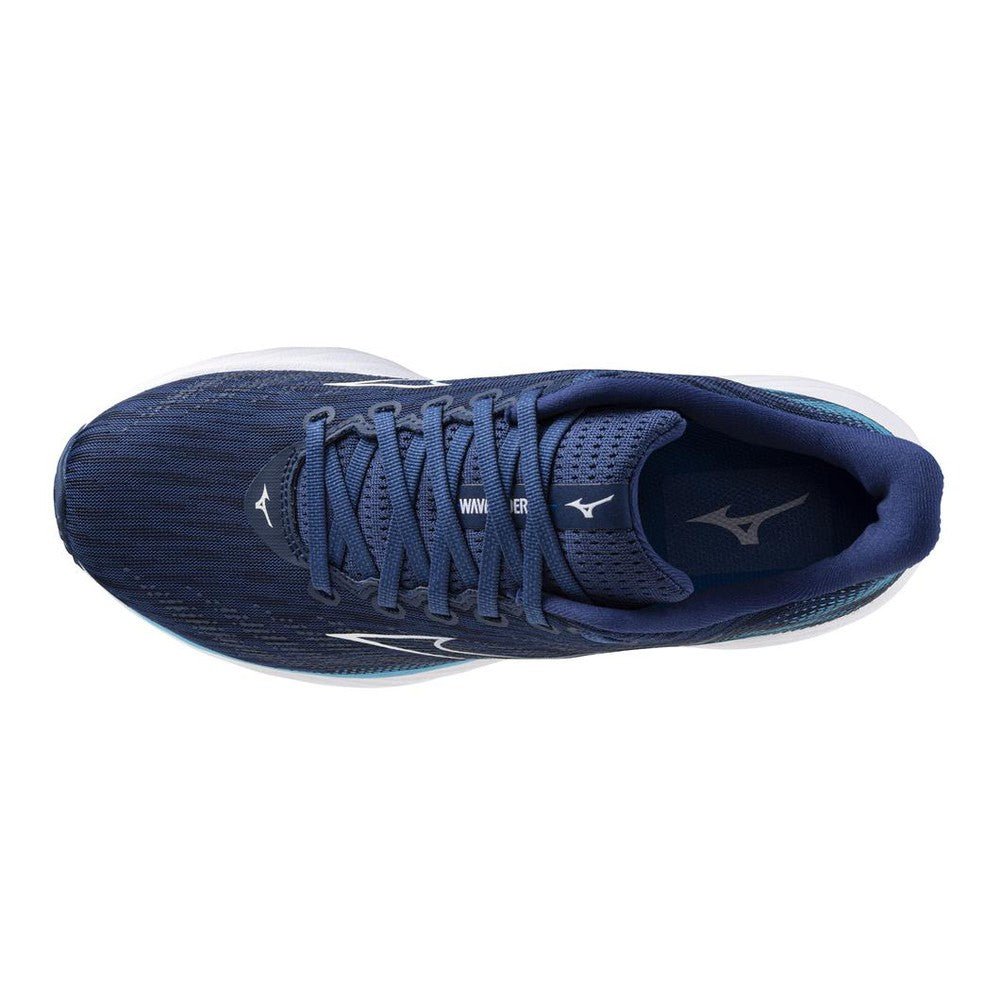 Asics Men's Wave Rider 28 Running Shoes - Lightweight Cushioned for Long Distance & Training - Perfect for Road Running, Jogging & Gym Workouts