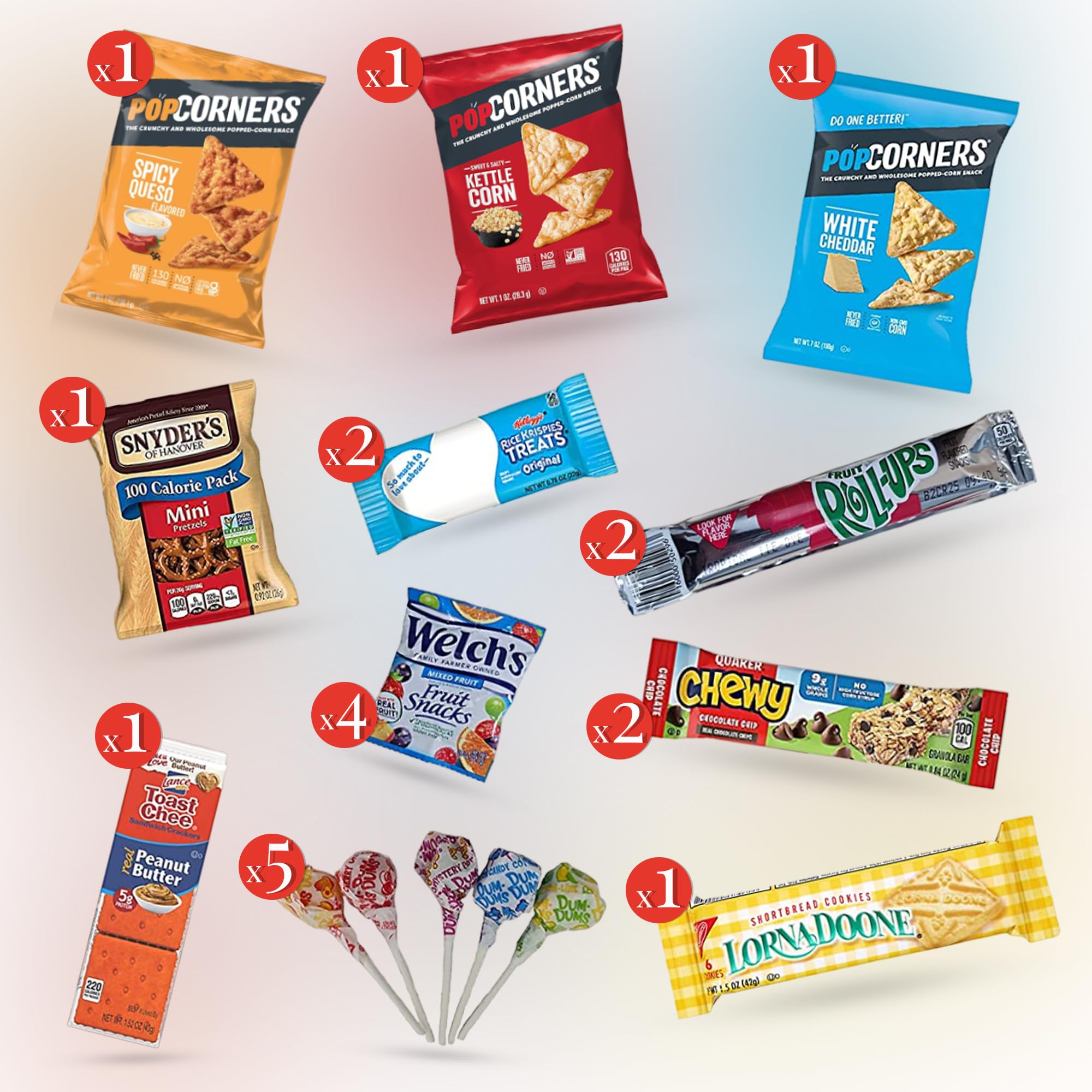 Jumbo Jumble Snack Box (45 Count) - Variety Pack Gift Care Package with Energy Snacks for Adults, Teens & Kids - Perfect for School, College, Office, Birthday Parties & Care Packages
