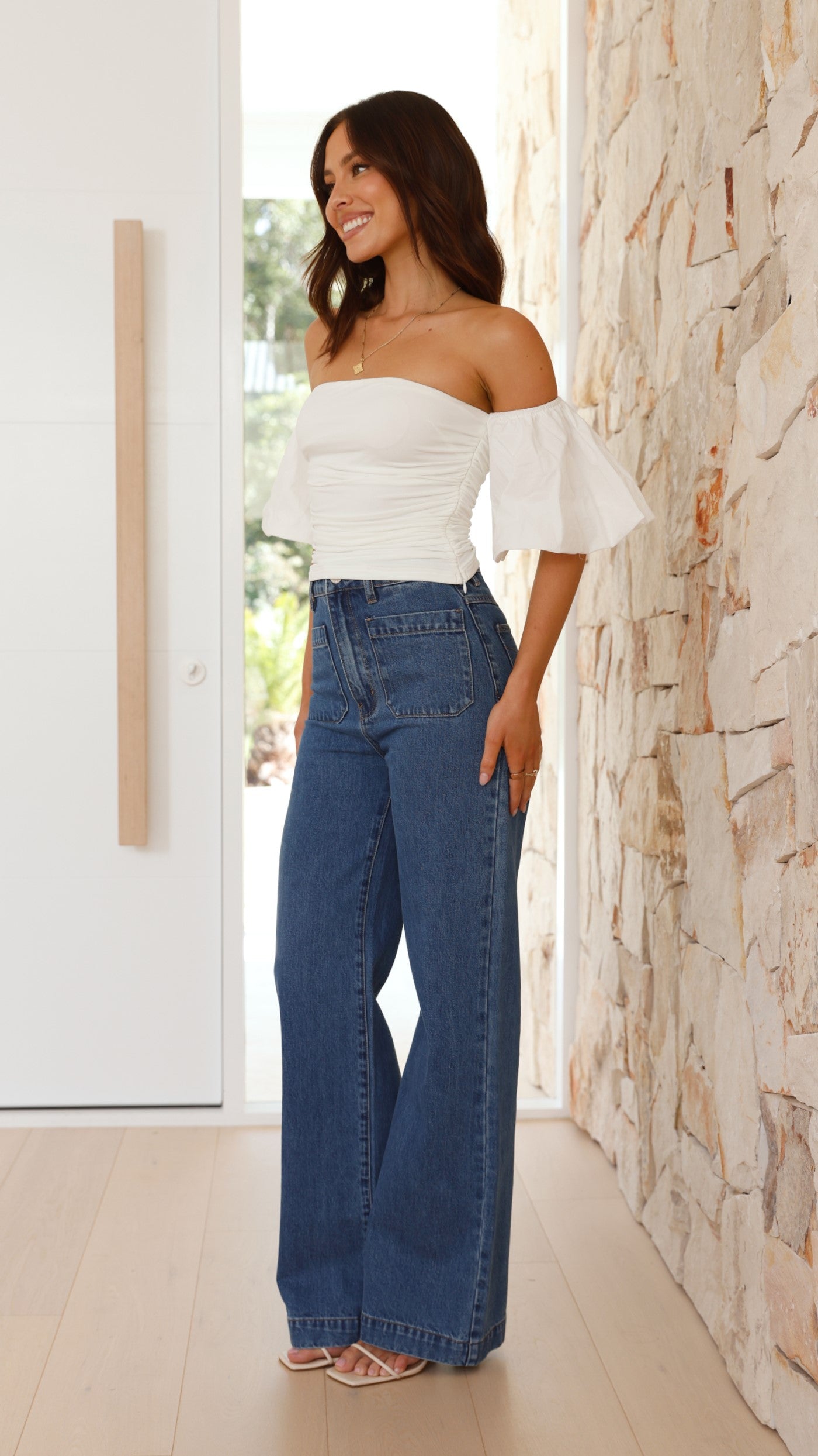 Florence Crop Top for Women - White Summer Fashion Top | Perfect for Beach, Party & Casual Outfits