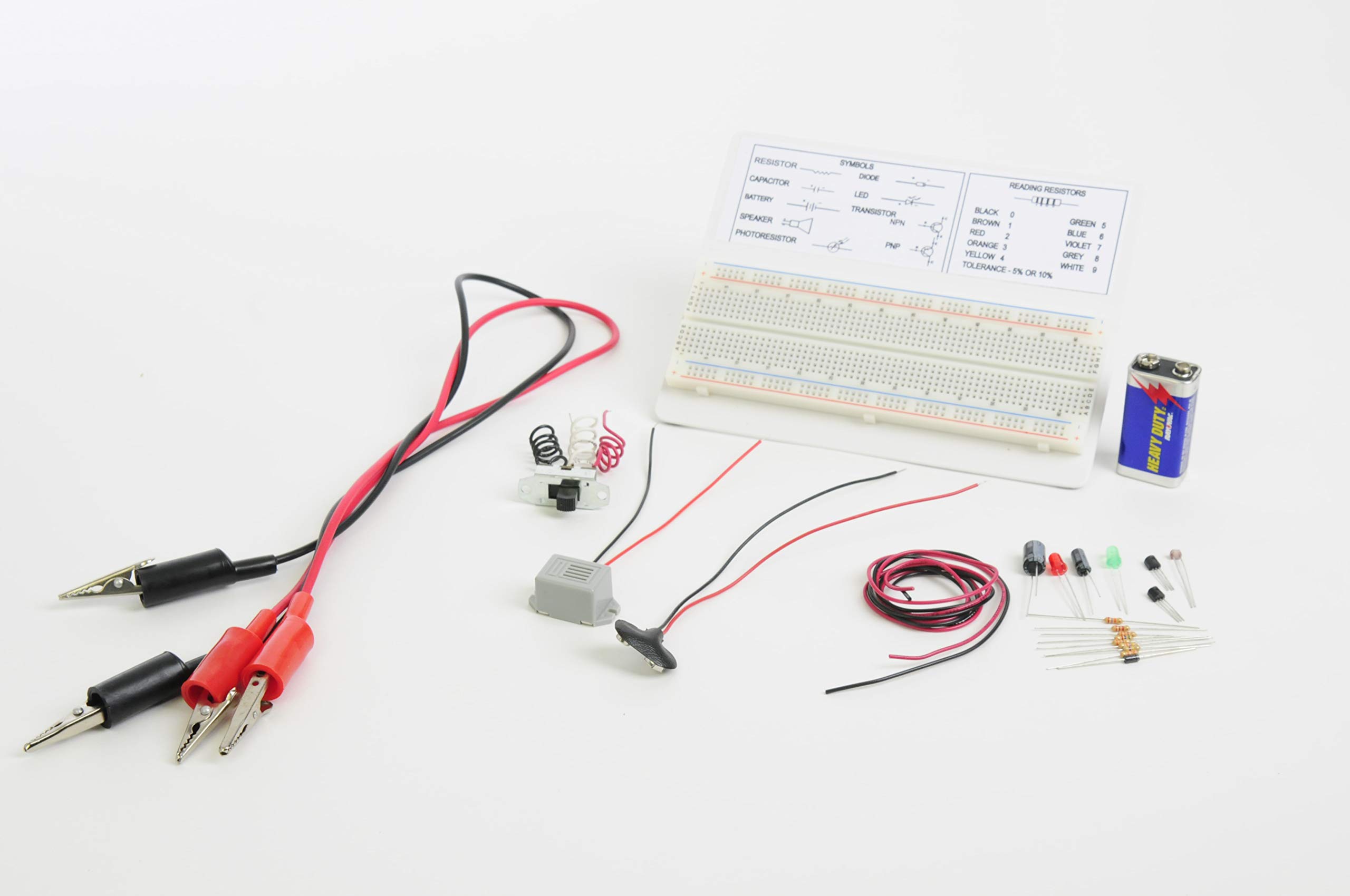 Fundamentals of Electronics Kit - STEM Learning Tools for Students | Hands-on Electronic Circuits & Experiments | Perfect for Classroom & Homeschool Science Projects