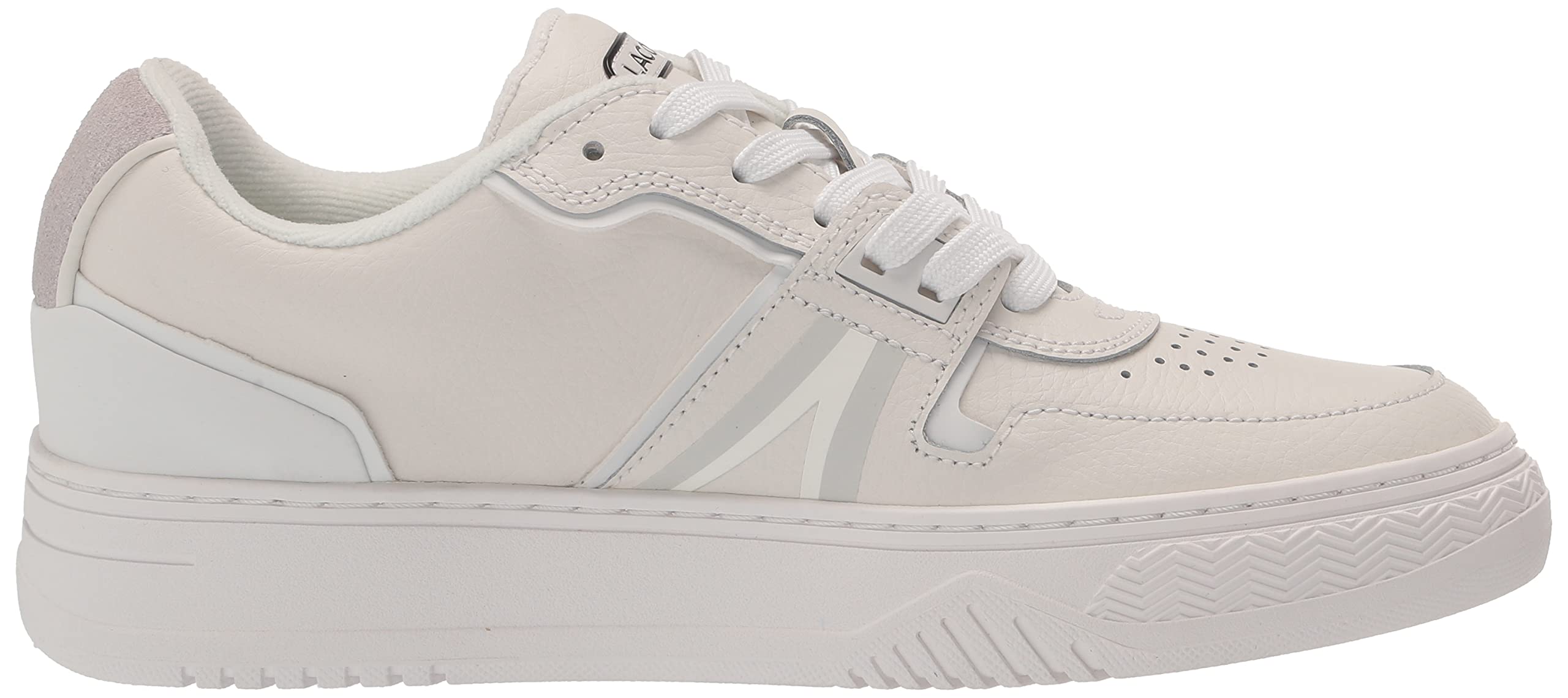 Lacoste Women's L001 Leather Sneakers - Stylish & Comfortable Casual Shoes for Women | Perfect for Walking, Work & Everyday Wear