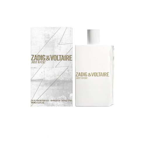 Zadig & Voltaire Just Rock! For Her 100ml EDP Women's Perfume - Floral Woody Fragrance for Date Night & Special Occasions