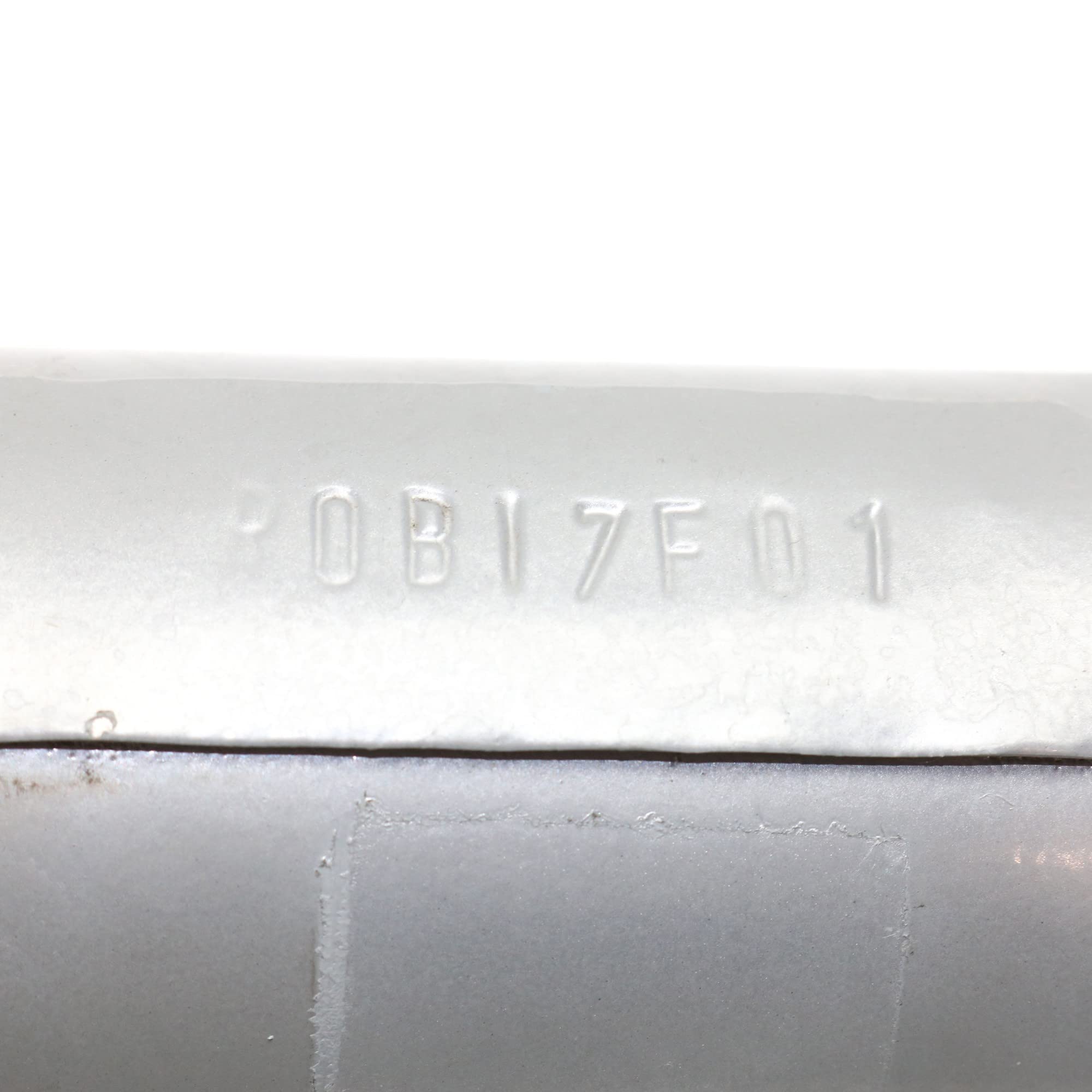 Evan Fischer REPH960303 Silver Powder-Coated Catalytic Converter with Heat Shield - Compatible with Multiple Vehicle Models, Durable & Corrosion-Resistant - Perfect for Emissions Control & Performance Upgrades