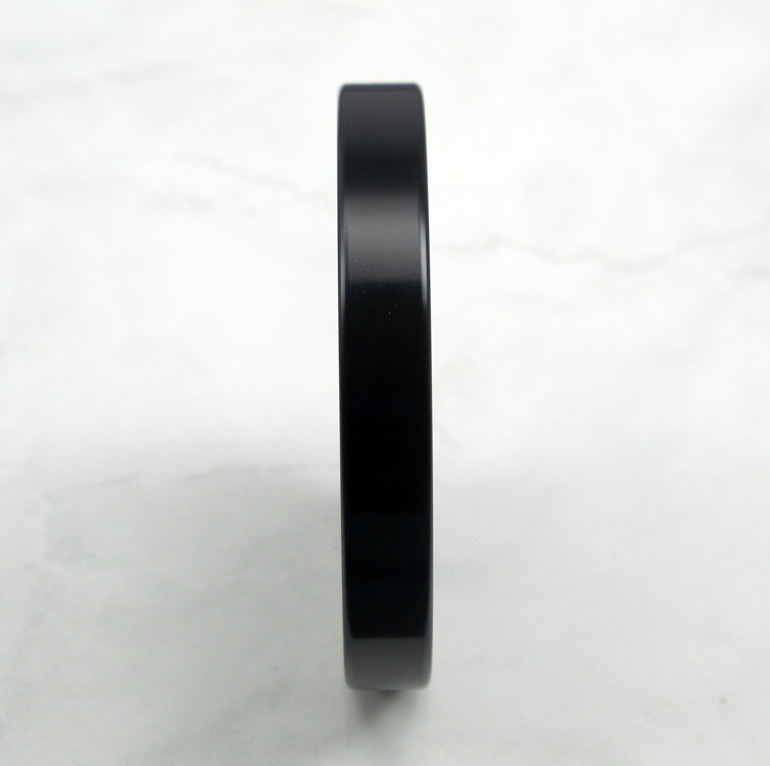Crowder's Black 6 Hole to 3 Hole Steering Wheel Hub Adapter - 70mm PCD to 48mm/50.8mm PCD - Compatible with Most Karting & Formula Racing Cars - Perfect for Steering Wheel Upgrades and Custom Installations