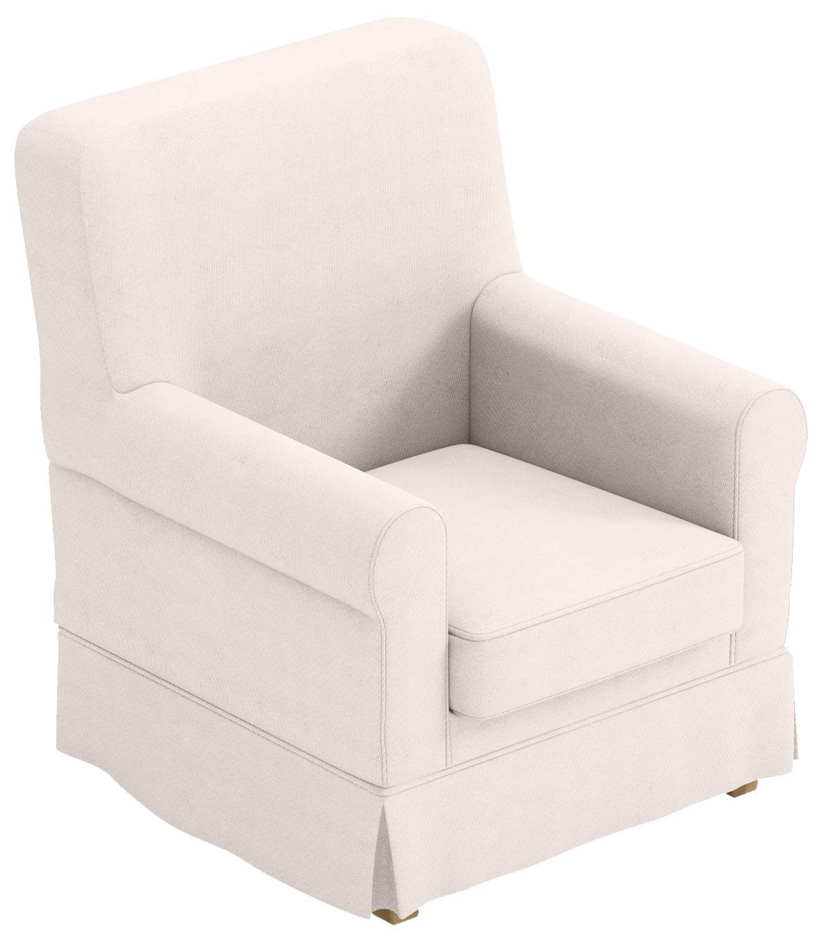 Durable Ektorp Jennylund Slipcover - Custom Made Replacement Cover for IKEA Jennylund Armchair & Sofa - Polyester Linen Beige - Perfect for Living Room, Bedroom & Home Decor Refresh