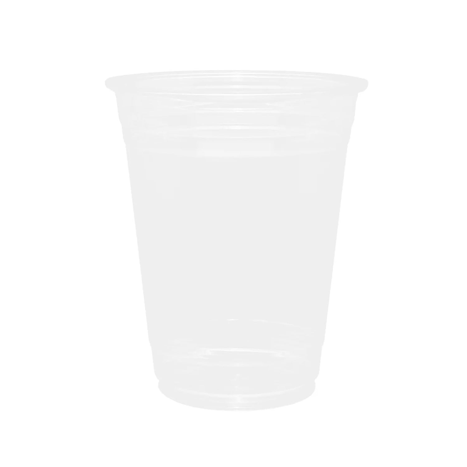 16 oz Clear PET Plastic Cups - 50 Count Bulk Pack | Perfect for Parties, Events, and Home Use