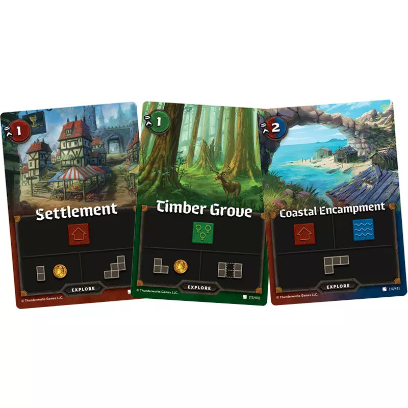 Cartographers Heroes Board Game - Strategy Adventure for Adults & Teens - Perfect for Family Game Nights & Party Entertainment