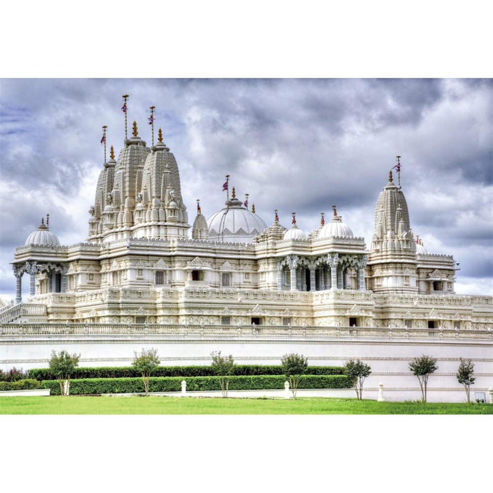 Baocicco 9x6ft Thailand Temple Photography Backdrop - Asian Ancient Architecture Scenic Background for Wedding, Anniversary & Honeymoon Photo Shoots - Perfect for Studio Props, Themed Parties & Cultural Events