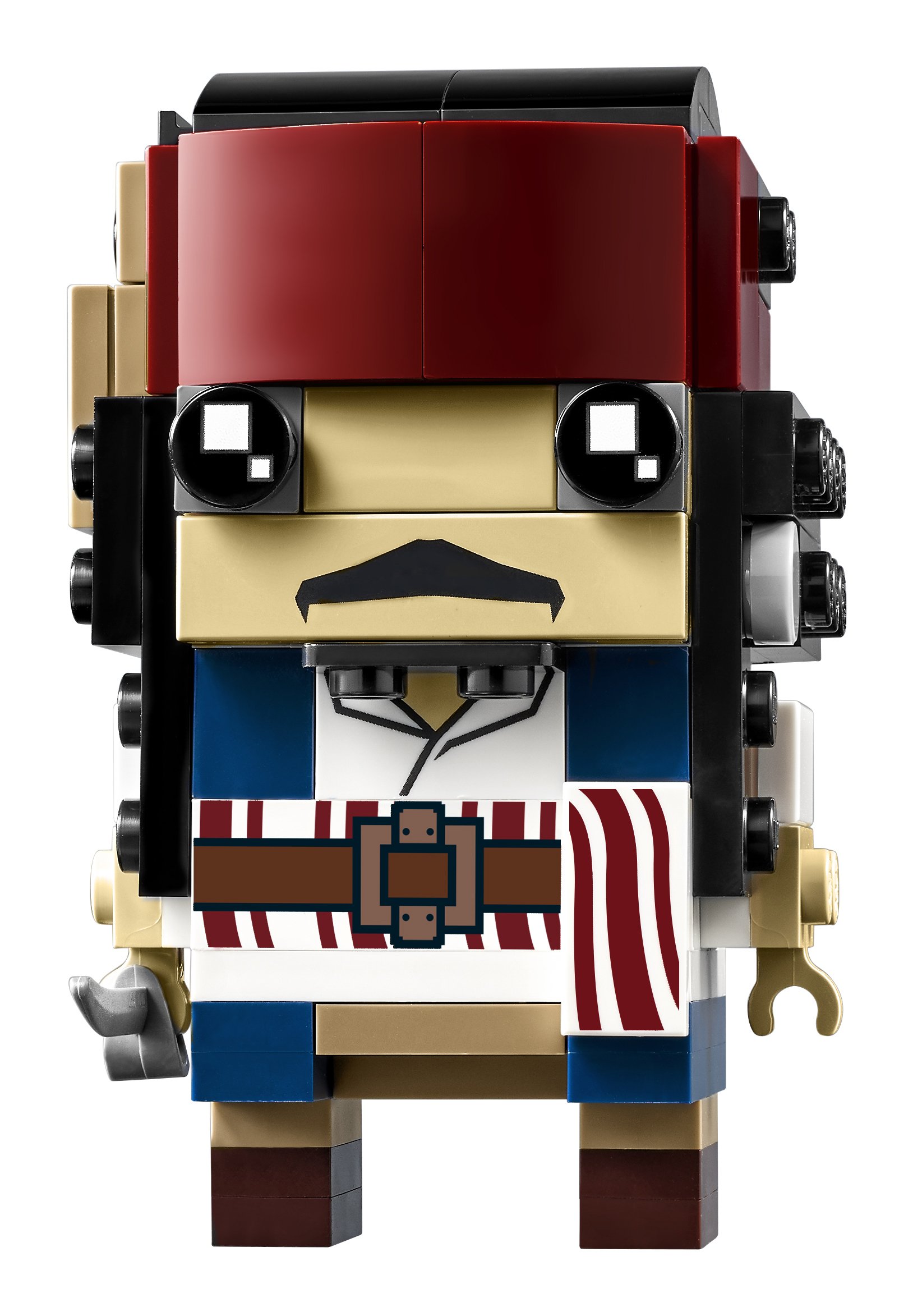 LEGO BrickHeadz Jack Sparrow Building Kit for Disney Fans