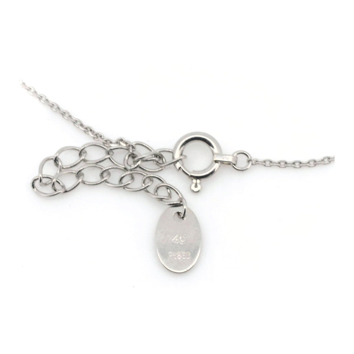 4℃ Diamond PT850 Necklace for Women - 18K White Gold Pendant Jewelry Gift for Anniversary, Valentine's Day & Special Occasions | Elegant Everyday Wear & Formal Events