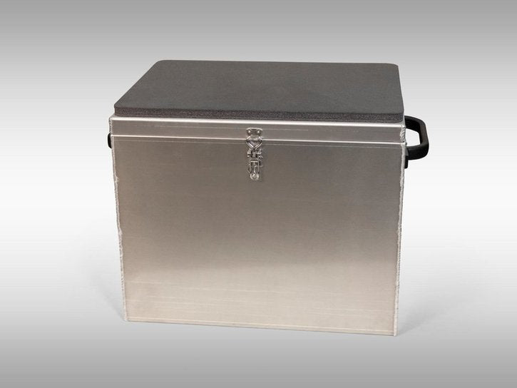 Premium Aluminum Seat & Storage Box - Durable & Weatherproof for Boats, RVs, and Outdoor Adventures