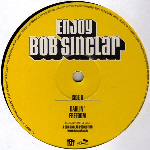 Bob Sinclar - Enjoy Part 1 & 2 (2x12