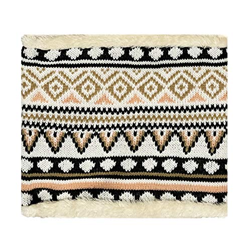 Knit Pink/Gray/Gold Pattern