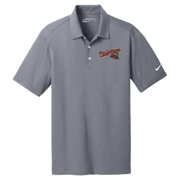 Nike Dri-FIT Cool Grey Men's Performance Polo Shirt - Moisture Wicking, Breathable & Quick-Dry for Golf, Tennis & Casual Wear
