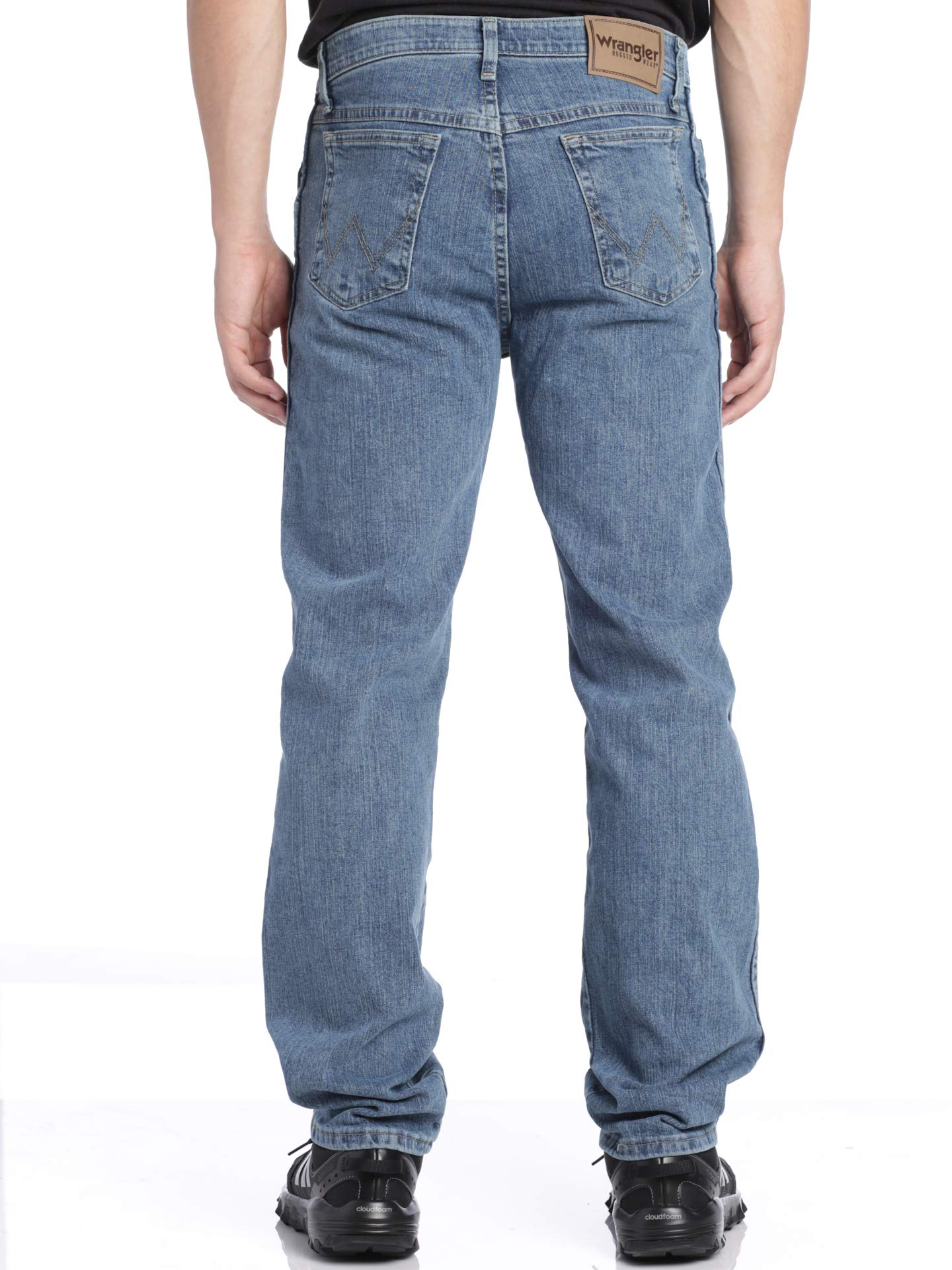 Wrangler Men's Rugged Wear Performance Series Jean - Durable Stretch Denim Pants for Work & Outdoor Activities | Comfortable Fit for Hiking, Camping & Casual Wear