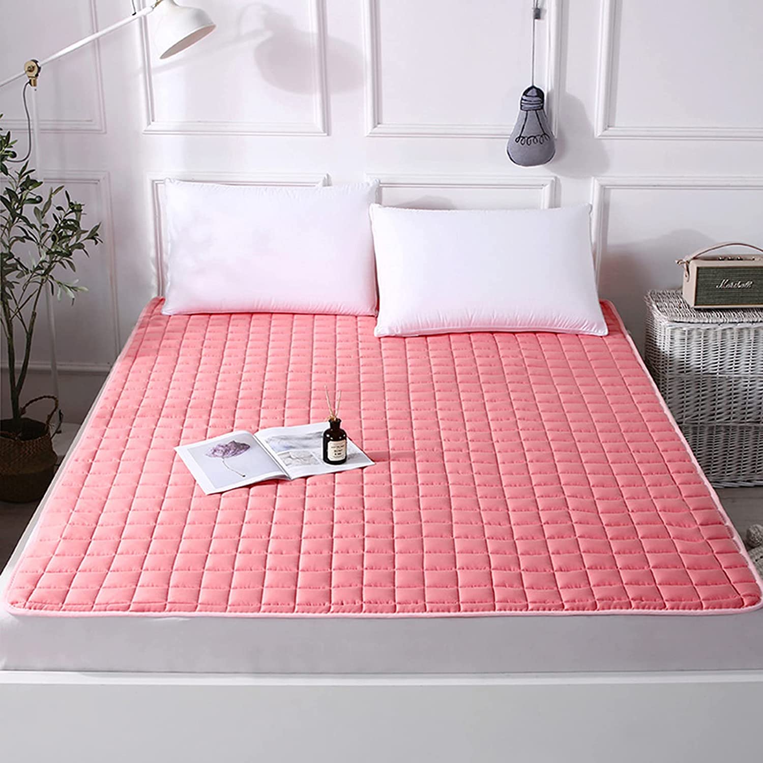 YFJBHDIAN Japanese Floor Mattress - Thick Foldable Futon Mattress for Sleeping & Lounging | Guest Bed, Tatami Mat, Sofa Bed Alternative | Perfect for Small Spaces, Camping & Home Decor