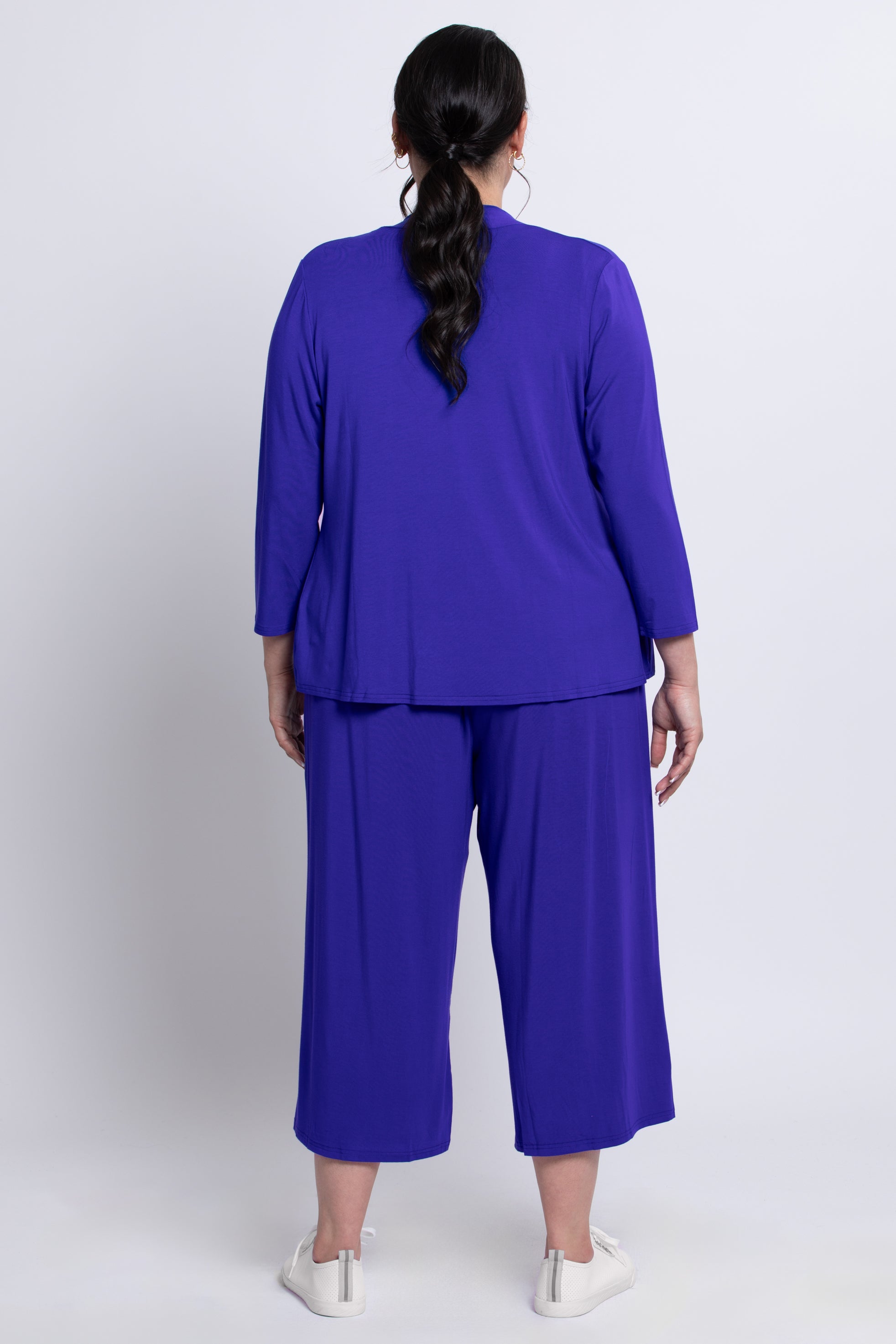 Kathy Women's Lightweight Bamboo Jacket in Violet - Perfect for Outdoor Activities, Travel & Casual Wear