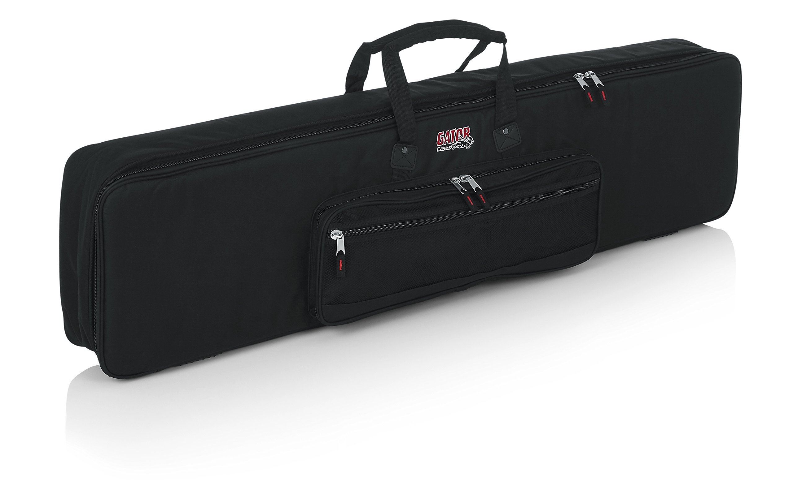 Gator GKB-76 SLIM Keyboard Gig Bag - Lightweight Padded Protection for 76-Key Keyboards - Perfect for Travel, Gigging & Studio Use
