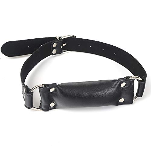 Breathable Adjustable BDSM Mouth Gag - Black Kinky Sex Toy for Bondage & Restraint | Perfect for Role Play, Sensory Deprivation & BDSM Scenes