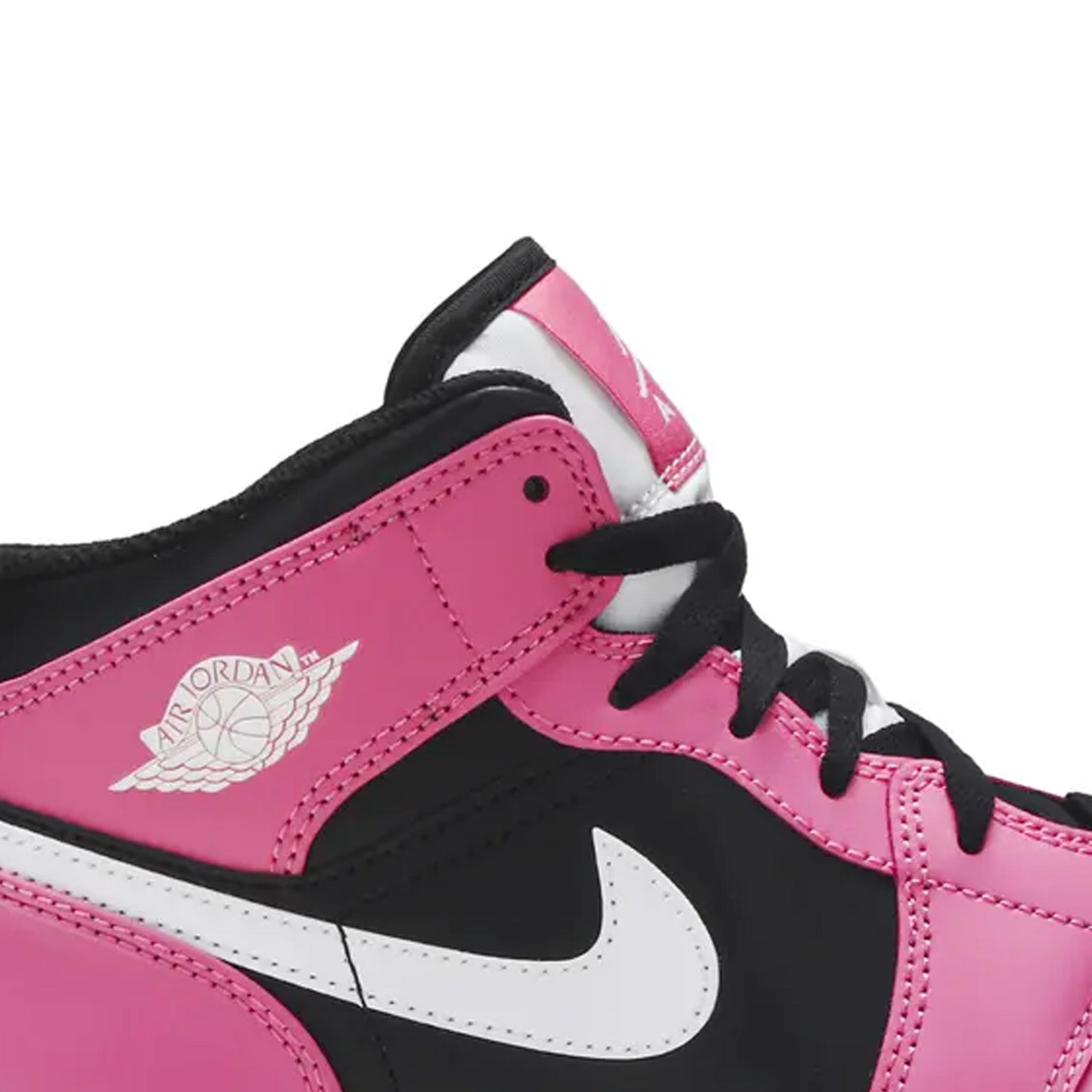 Air Jordan 1 Mid 'Pinksicle' Basketball Shoes - Men's Retro High-Top Sneakers for Streetwear & Casual Fashion | Perfect for Urban Style, Gym Wear & Everyday Comfort