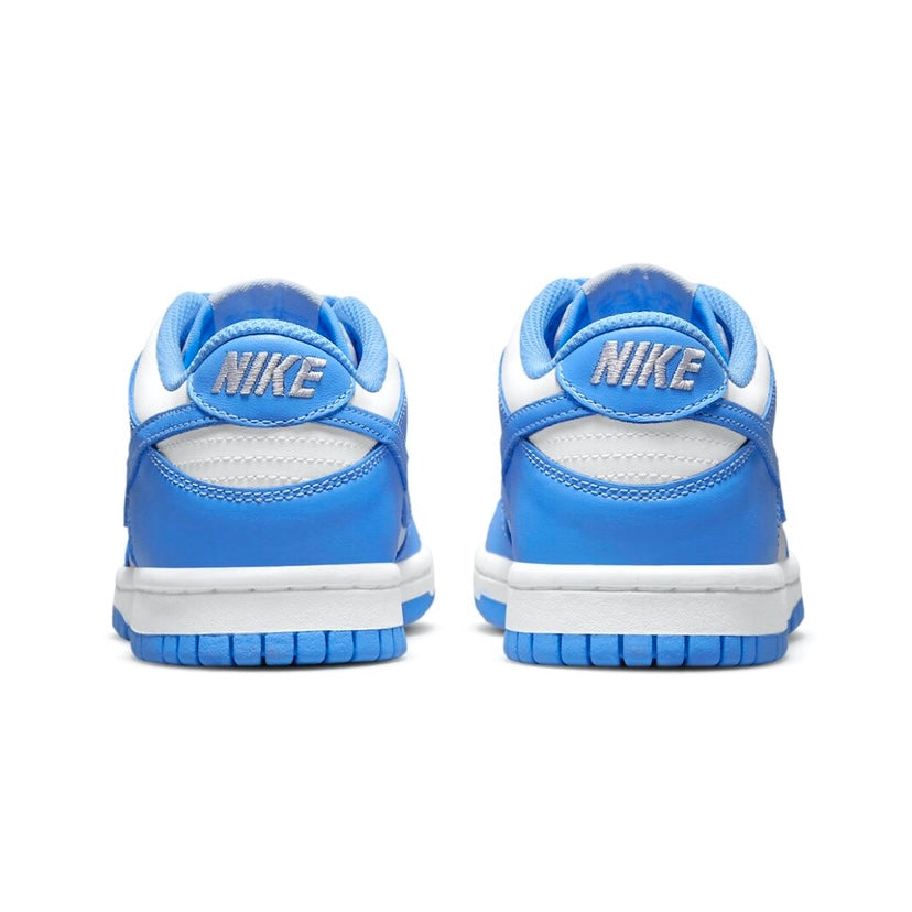 Nike Dunk Low GS UNC 2021 University Blue White Sneakers - Women's Basketball Shoes for Casual Wear & Street Style