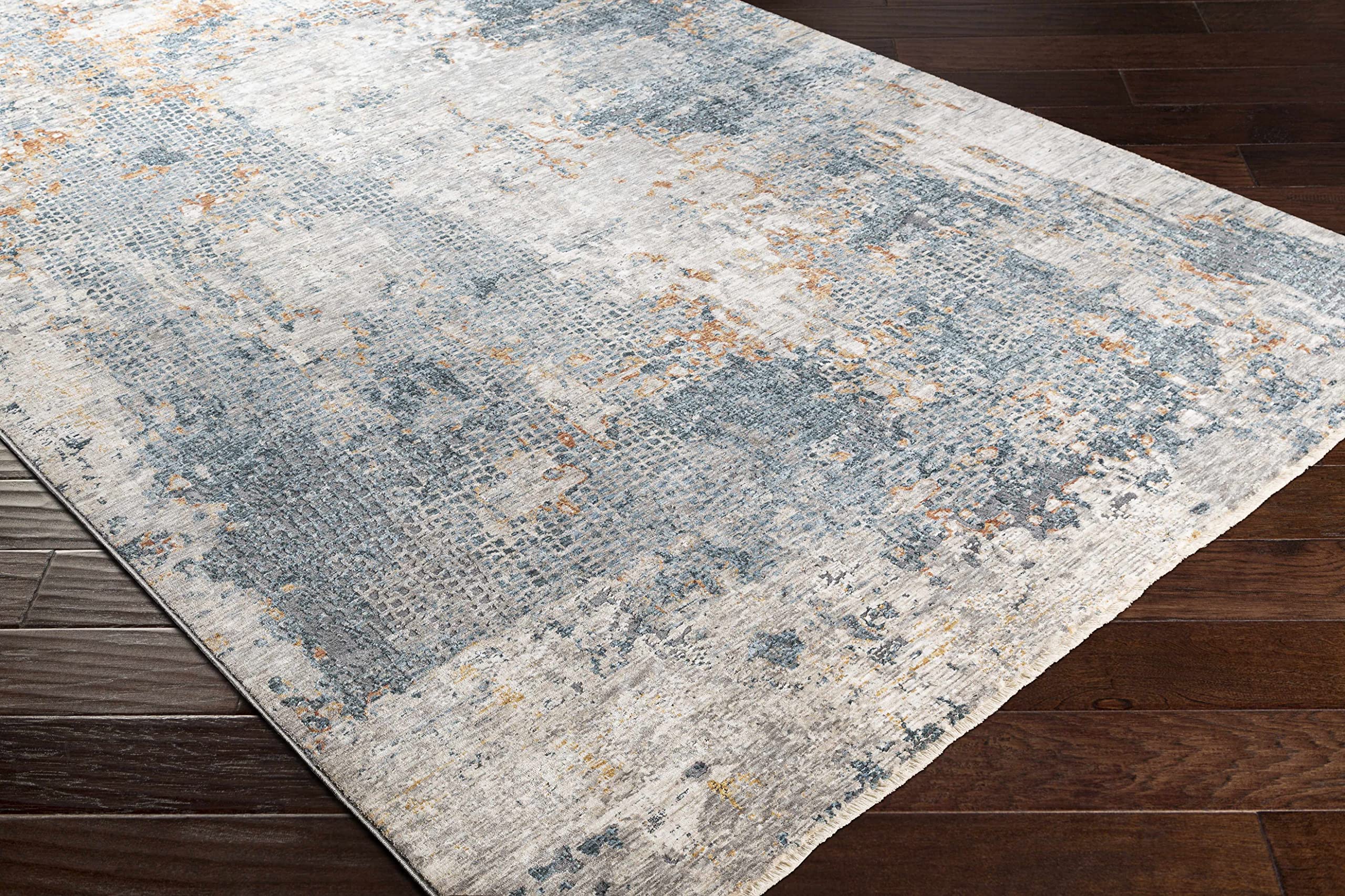 Hauteloom Andreas Modern Area Rug 2' x 3' - Blue, Pink, Red - Soft Non-Slip Living Room & Bedroom Rug for Home Decor, Office, Dorm Room
