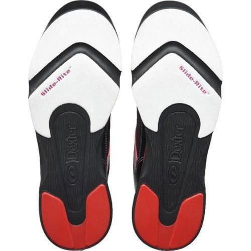 Dexter Men's Ricky IV Black/Red Bowling Shoes - Professional Comfort for League & Tournament Play