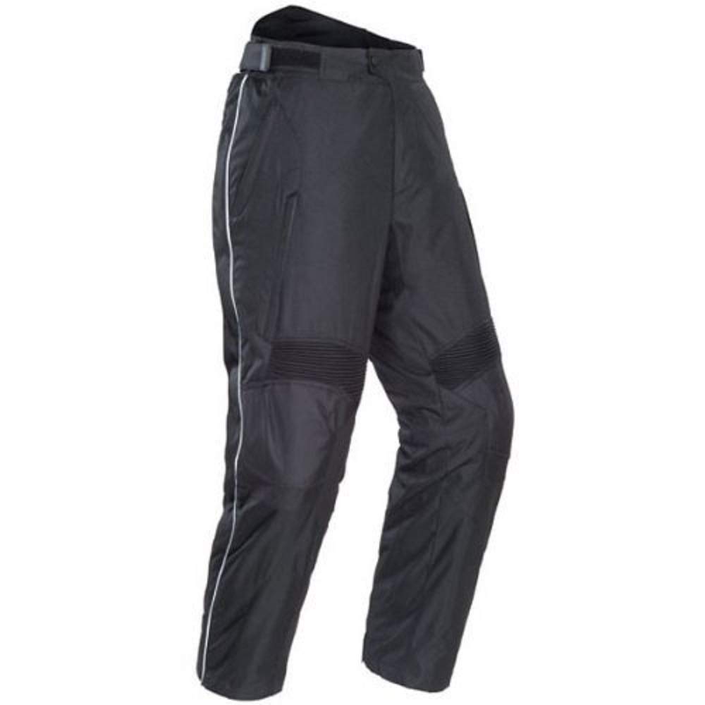 Tourmaster Women's Motorcycle Overpants - Black Large (L) | Waterproof Riding Pants for Harley, Cruiser & Adventure Bikes | Commuting & Long-Distance Touring Gear