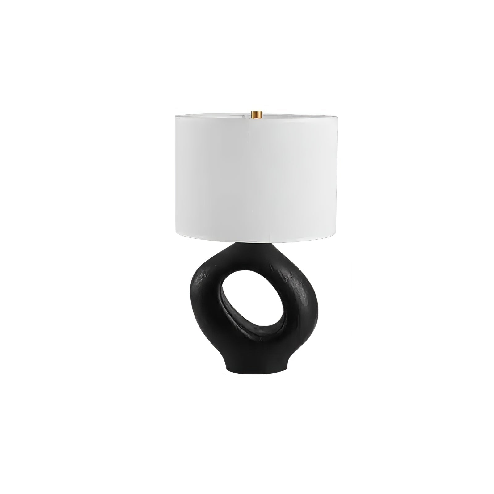 Amara Modern Sculptural Table Lamp - Elegant Home & Office Lighting for Living Room, Bedroom, or Study Desk