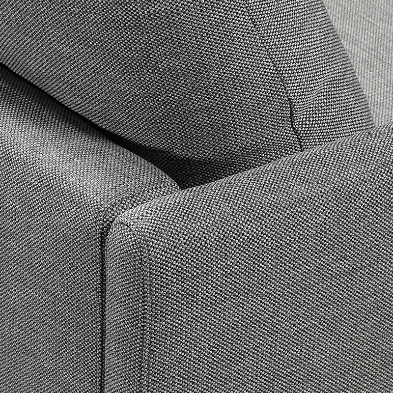 HARLOW 3-Seater Sofa in Grey - Modern Living Room Furniture for Small Spaces & Apartments | Comfortable Couch for Relaxing, Entertaining & Family Gatherings