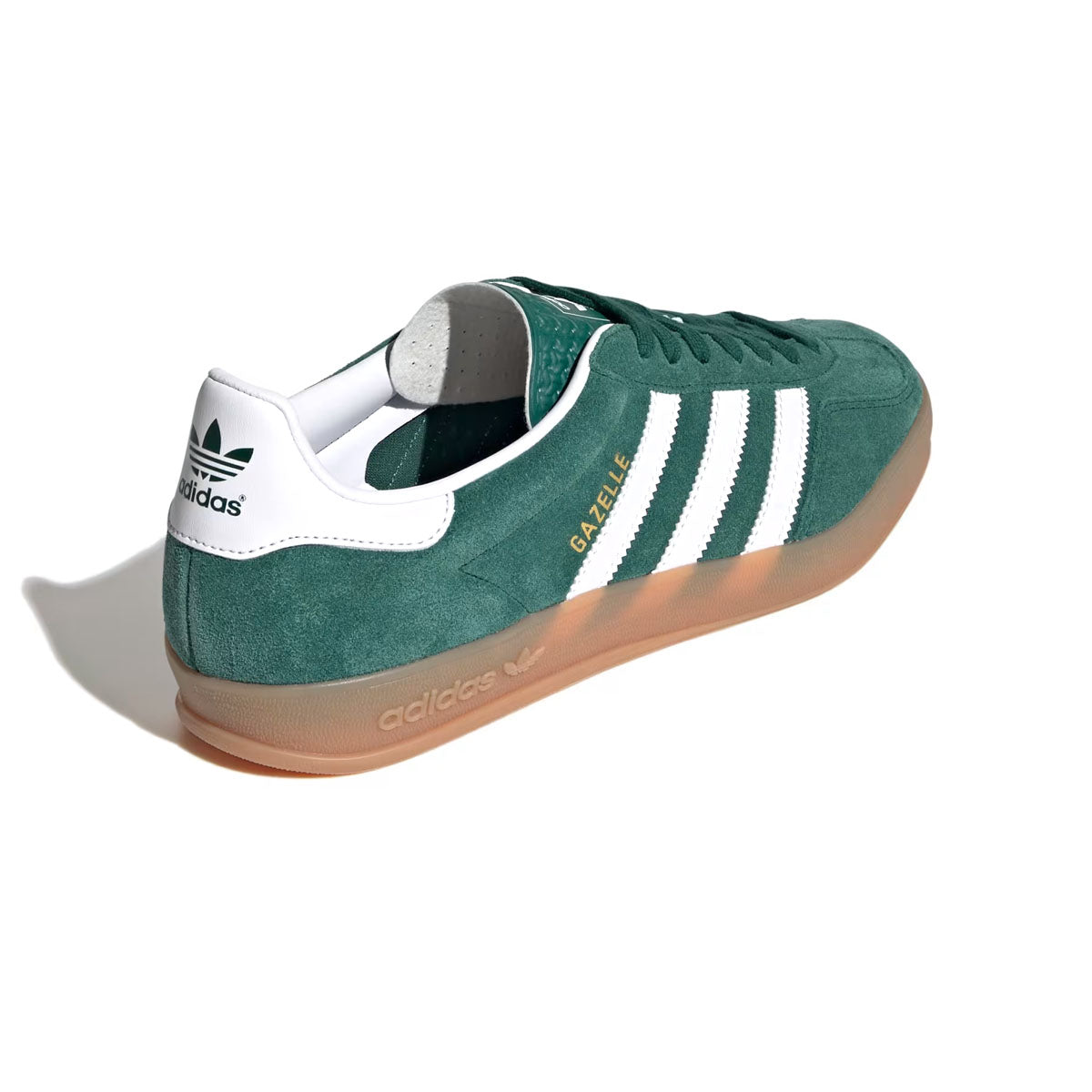 Gazelle Indoor Sneakers 'Collegiate Green White Gum' - Classic Comfort for Casual Wear, Gym & Everyday Use